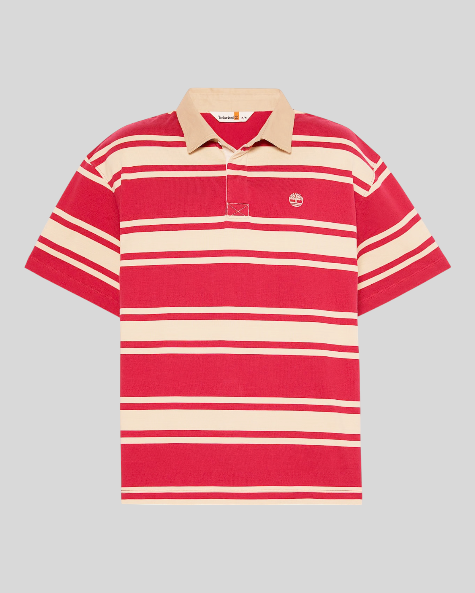Polo Rugby Unisex Striped Rosso/Beige TB0A5MHG Timberland