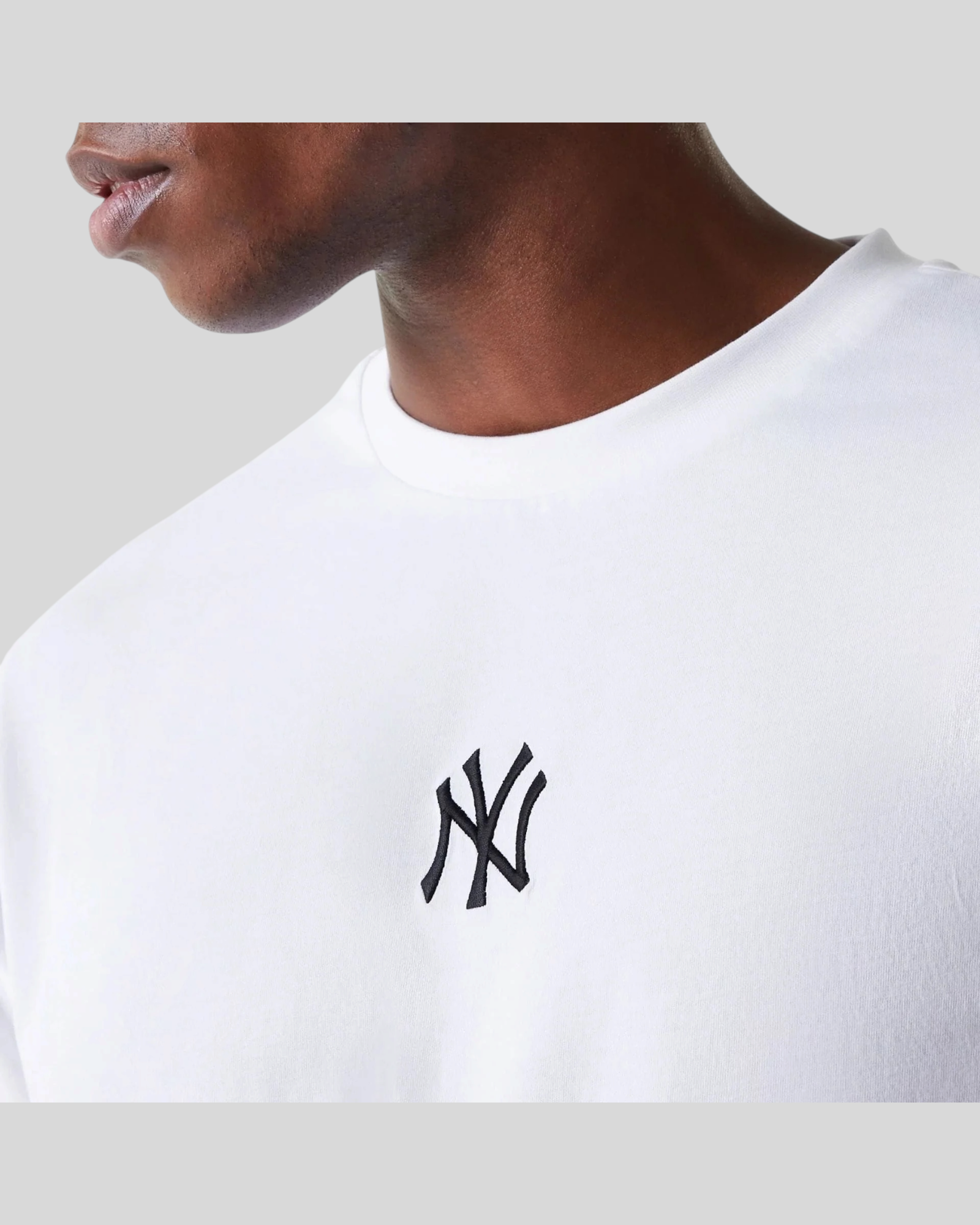 T-Shirt MLB New York Yankees Oversized Essentials Bianco 60675748 New Era