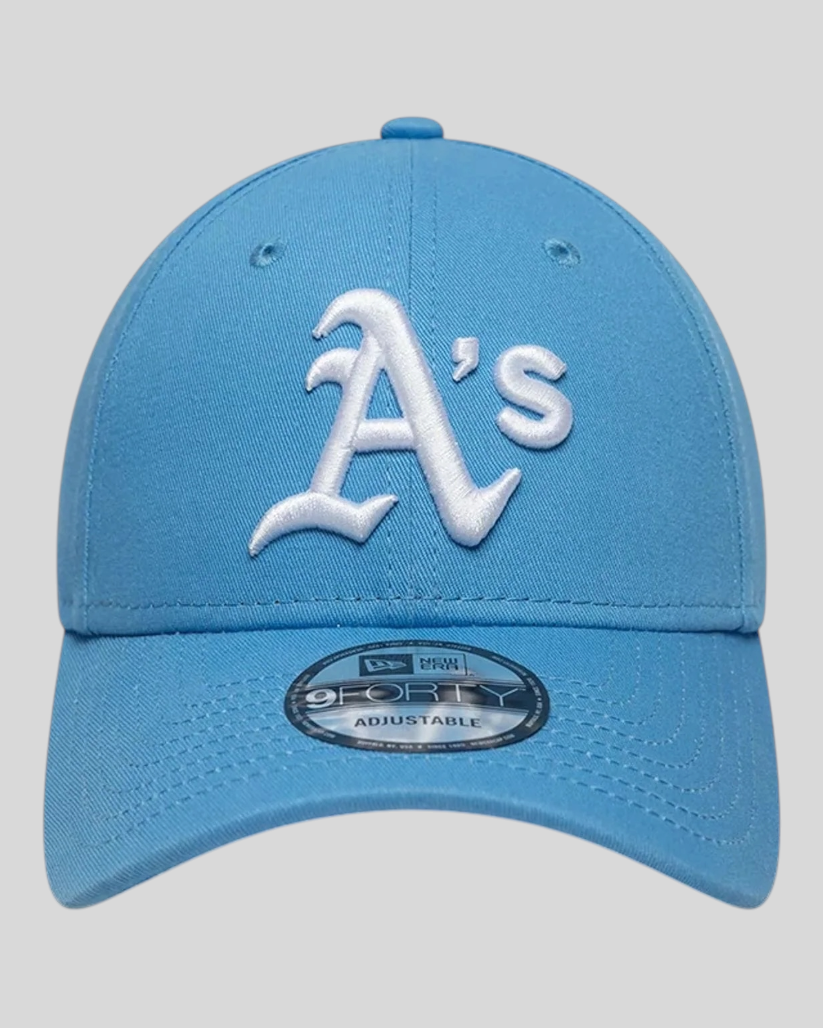 Cappello Con Visiera 9Forty Athletics MLB League Essentials Celeste Pastello 60856286 New Era