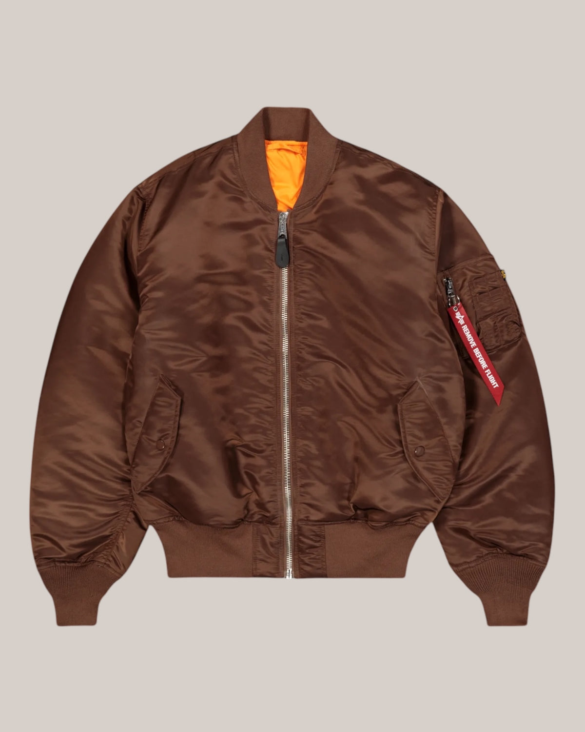 Giubbino Uomo Powder Brown MA-1 Heritage Bomber Jacket 100101/204