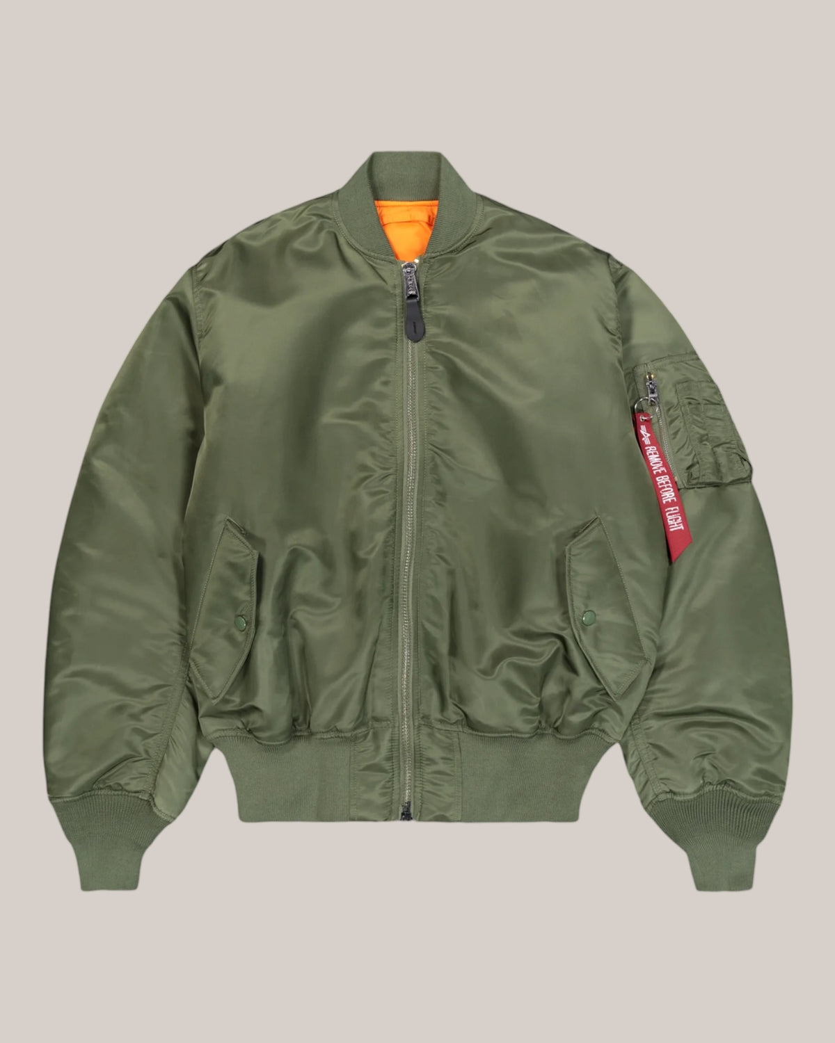 Giubbino Uomo Sage Green MA-1 Heritage Bomber Jacket 100101/01