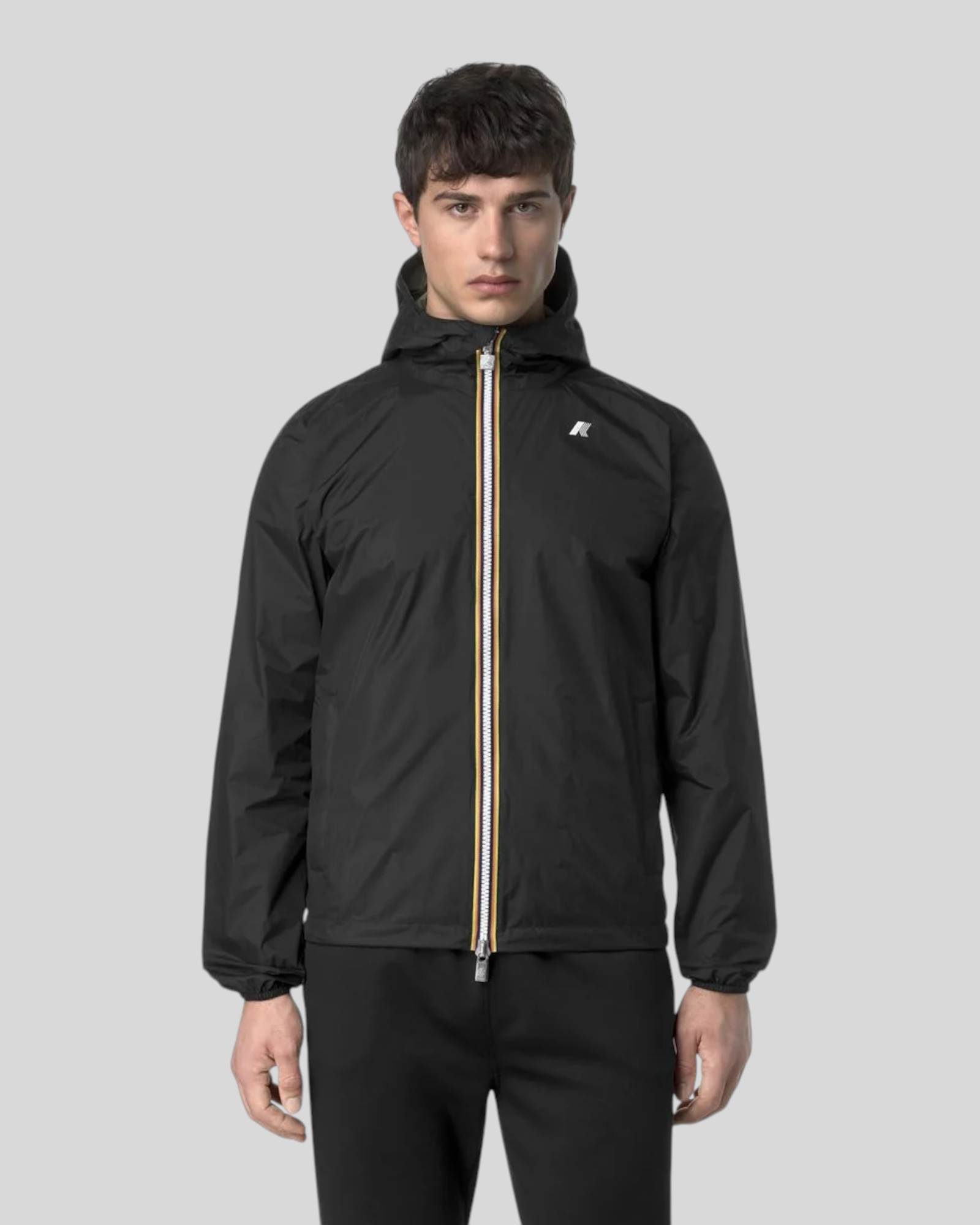 Giacca Reversibile Jake Plus 2.0 Nero/Green Lichen K2124EW B0T K-Way