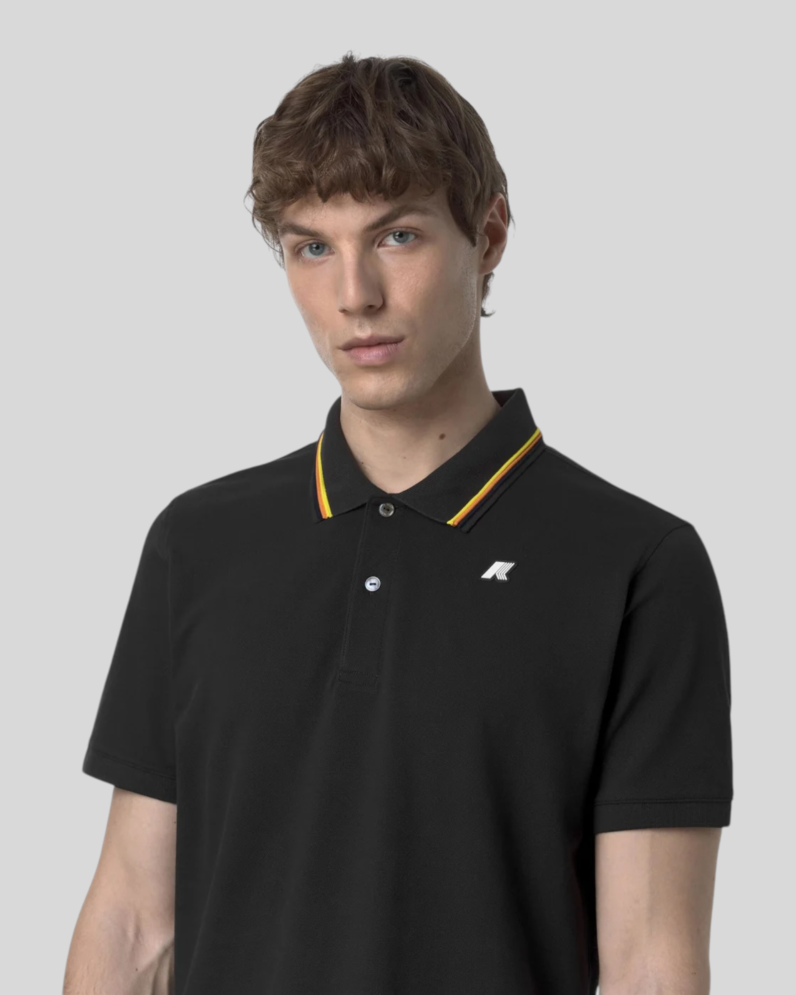 Polo Jud Pique Slim Nera K1125DW USY K-Way