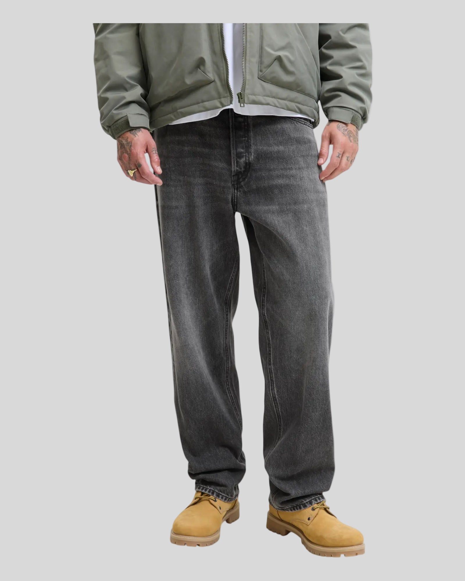 Jeans 5 Tasche Jjeddie 766 Black Sand 12278153 Jack & Jones