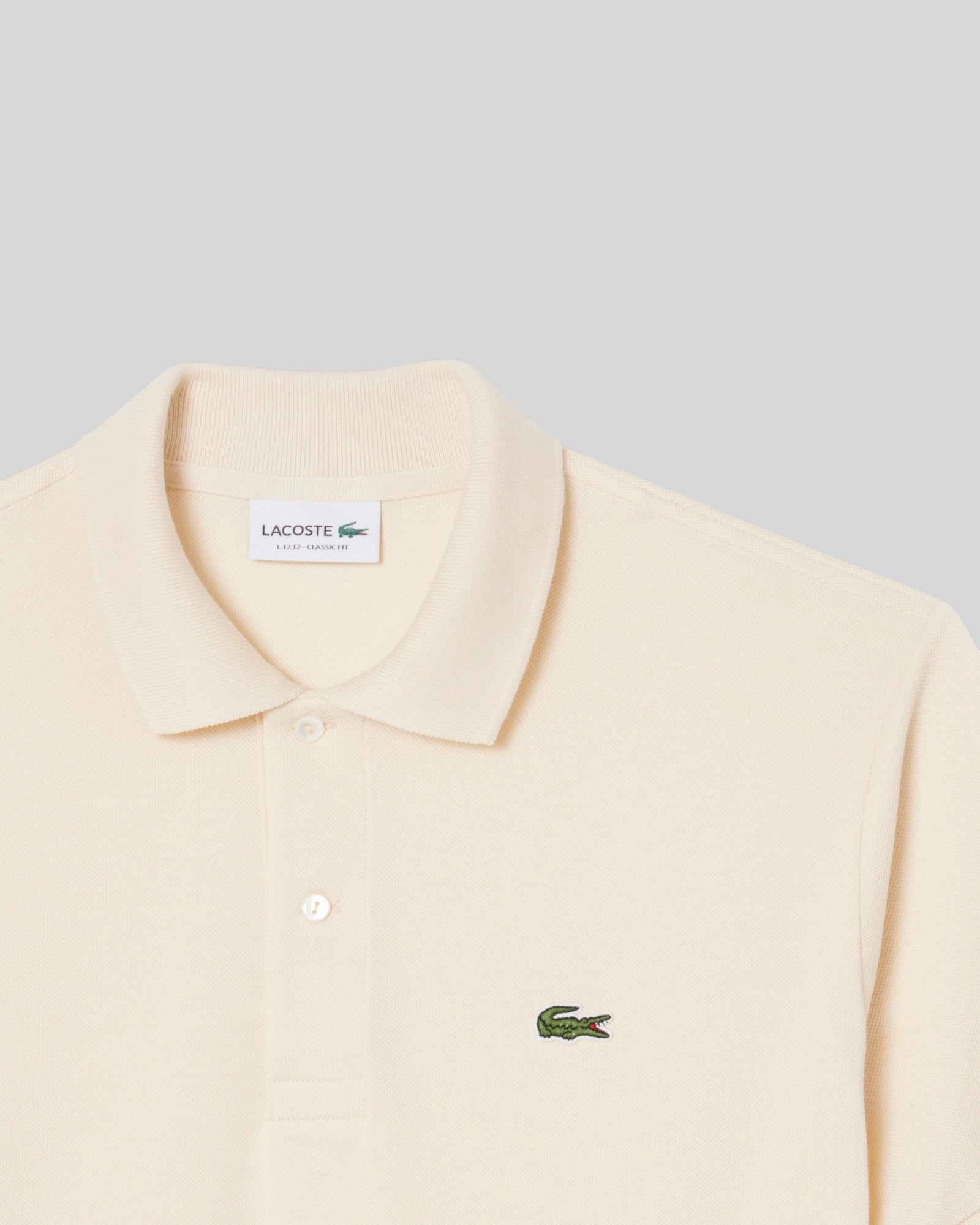 Polo Classic Fit In Piquet Beige L1212-00-056 Lacoste