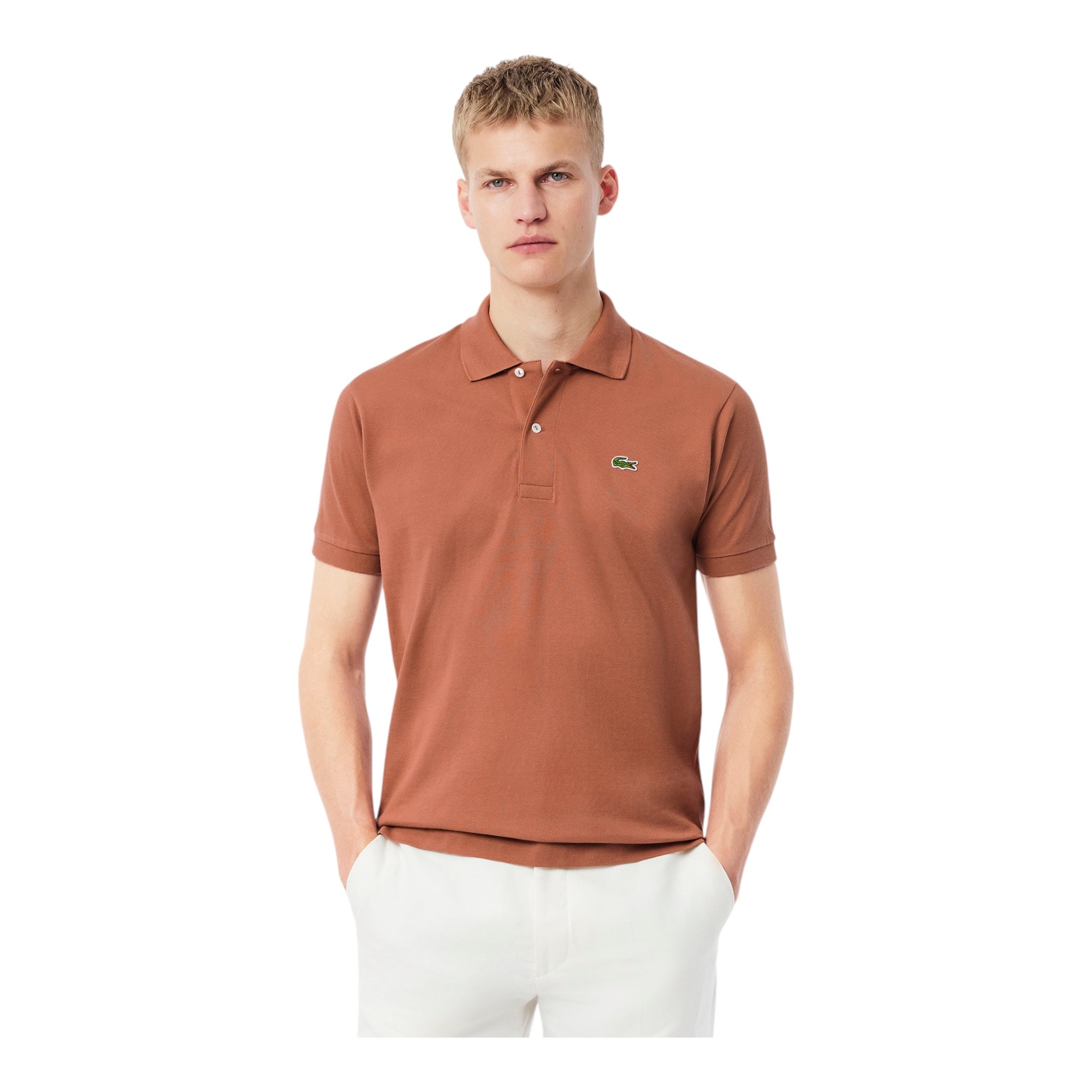 Polo Classic Fit Marrone L121200I1K Lacoste