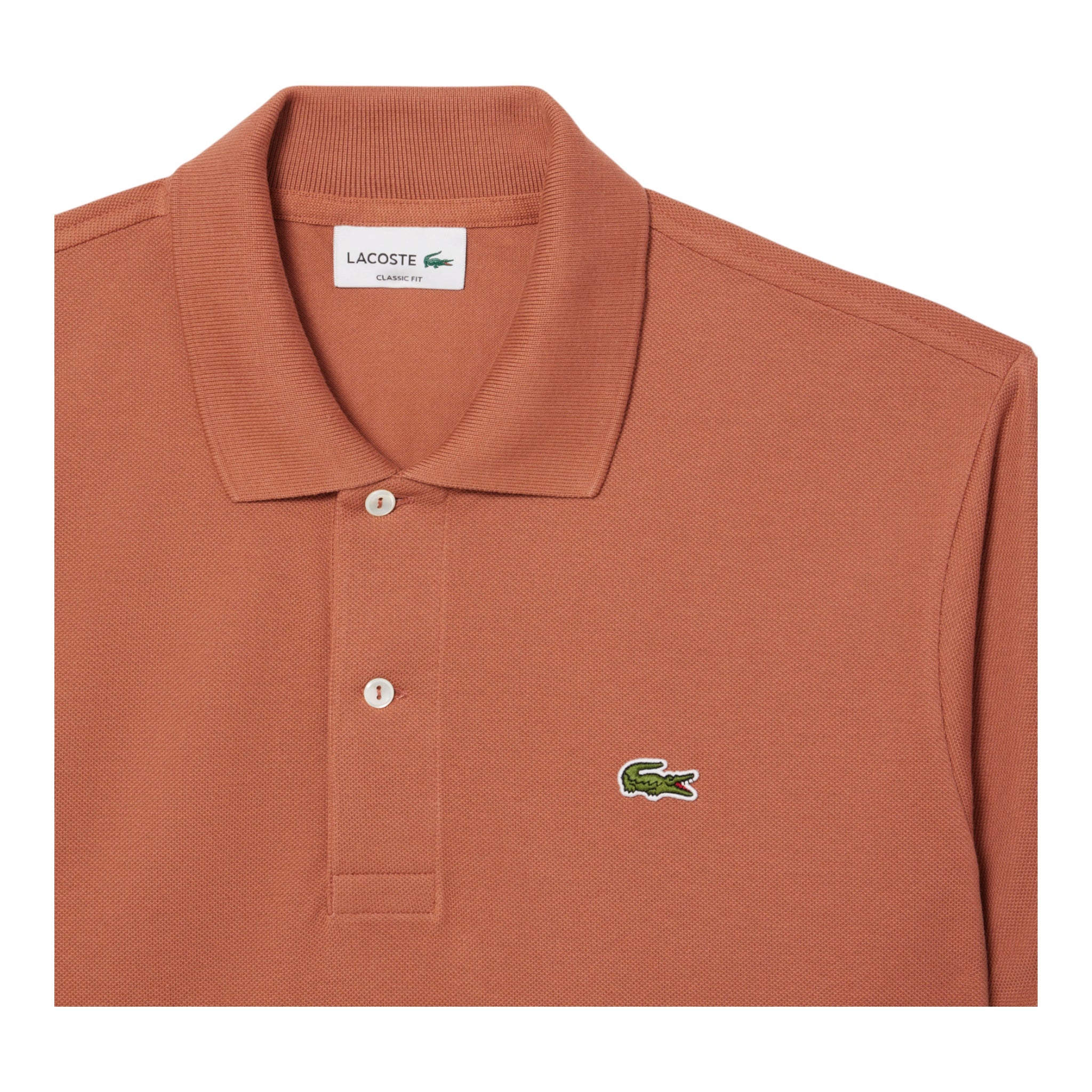 Polo Classic Fit Marrone L121200I1K Lacoste