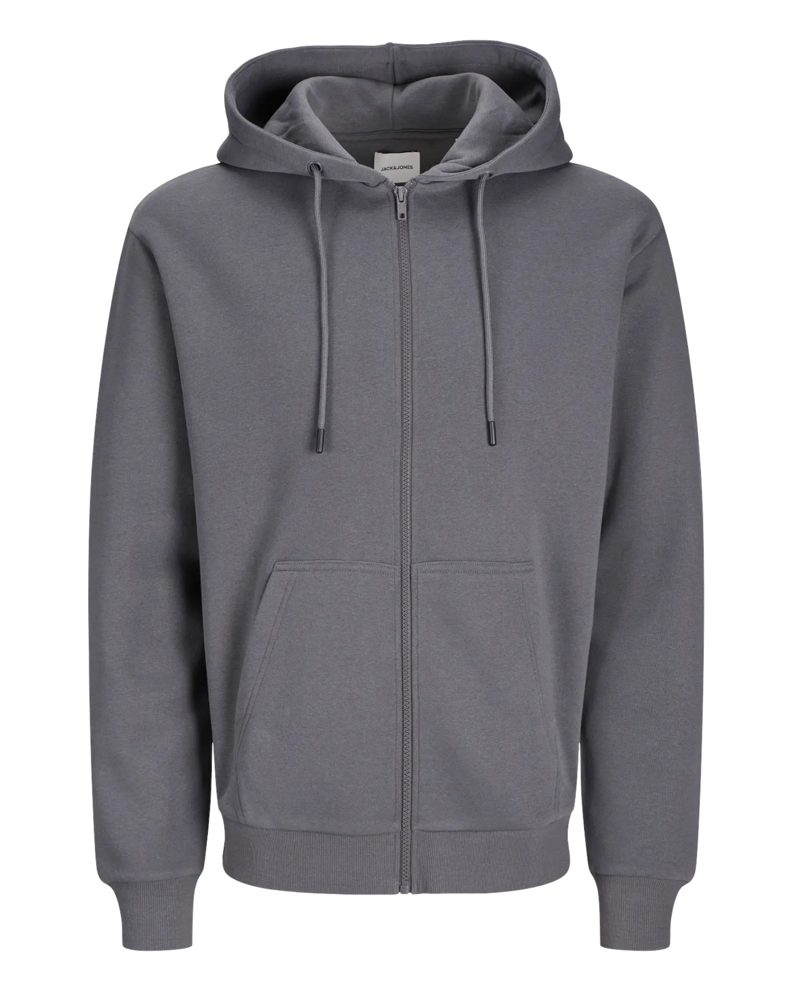 Felpa Con Cappuccio Jjbradley Sweat Zip Hoodie Castlerock 12249342 Jack & Jones