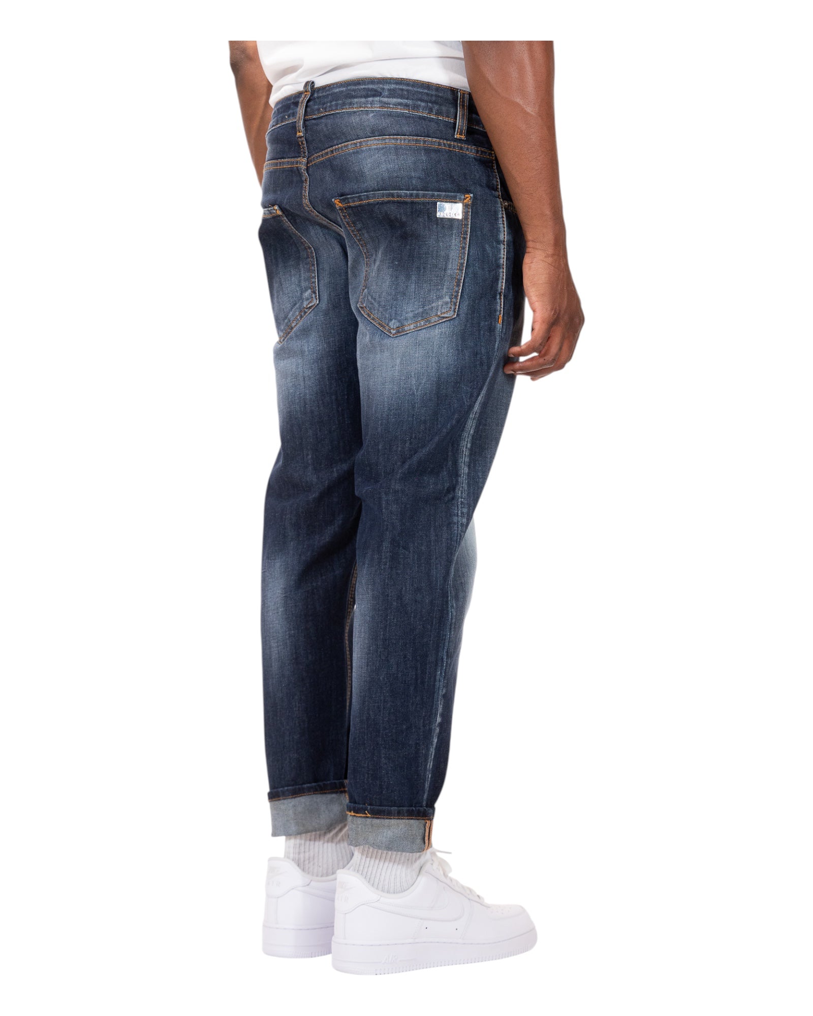 Jeans 5 Tasche New Woll 743B Soldier