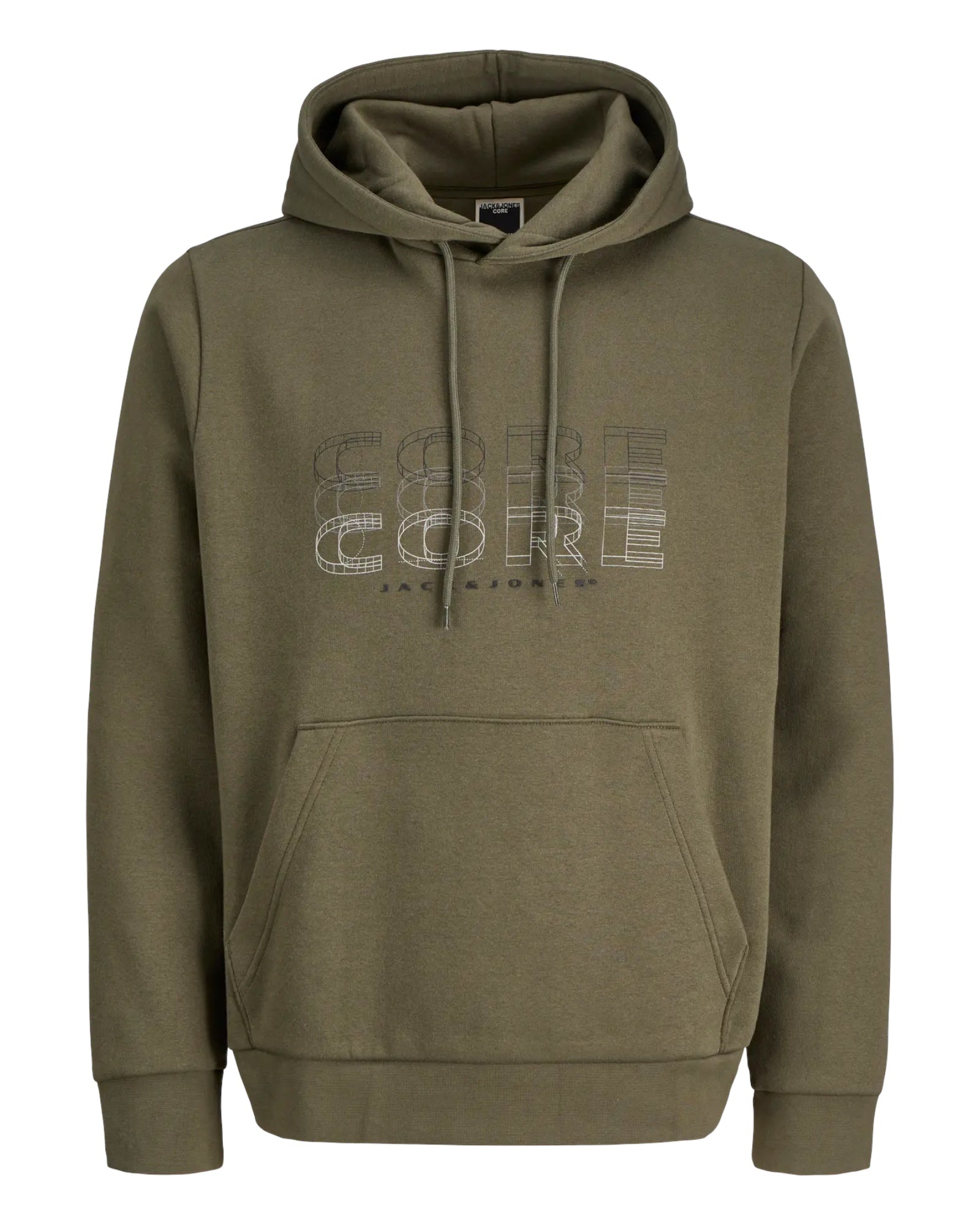 Felpa Con Cappuccio Jcofusion Branding Sweat Hoodie Grape Leaf 12284536 Jack & Jones