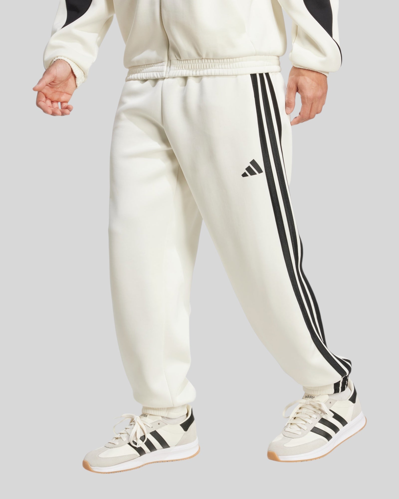 Pantalone Tuta M Stadium Off white JX5619 Adidas