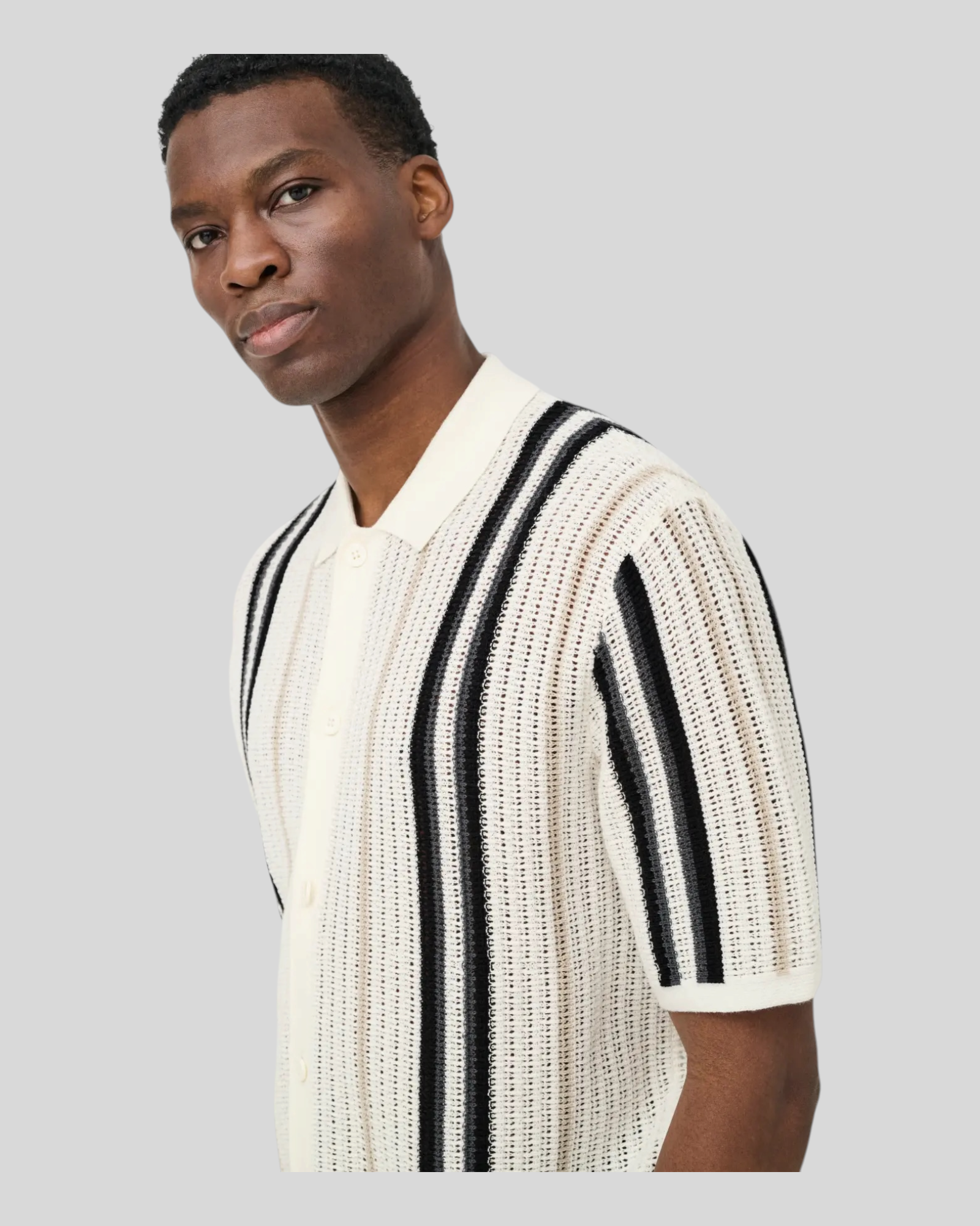 Camicia In Maglia Onsleon Regular Panna 22036679 Only & Sons