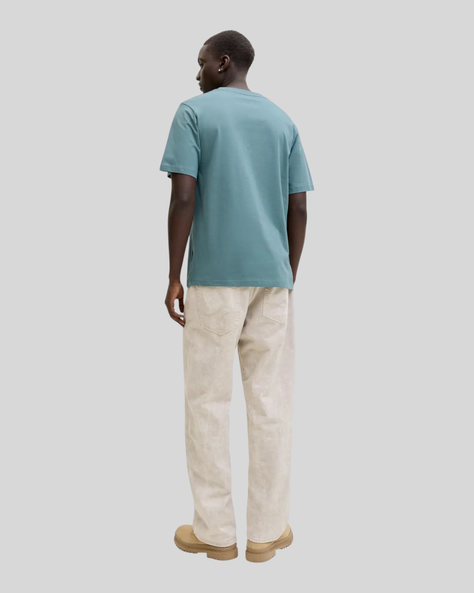 T-Shirt Jcofusion Dots Print Tee North Atlantic 12289863 Jack & Jones