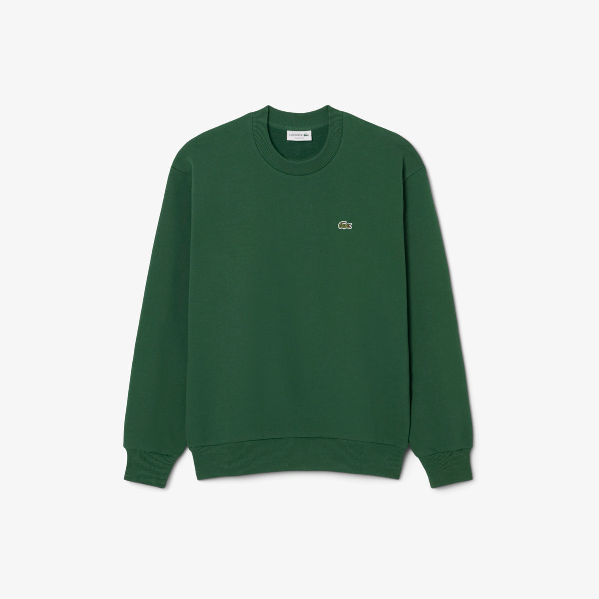 Felpa Uomo Verde Sapin Lacoste SH8868-00-132