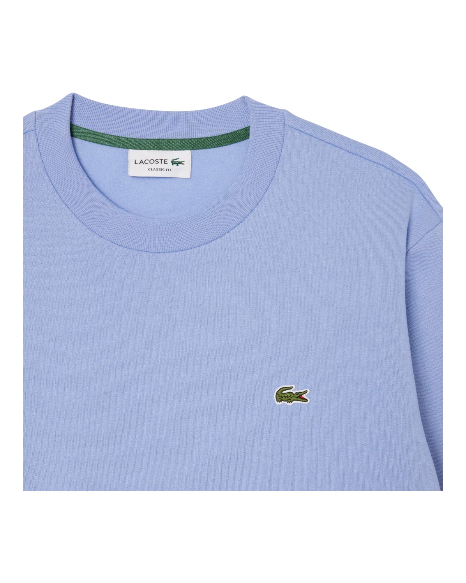 Felpa Girocollo Classic Fit Viola SH9608-00-5QD Lacoste