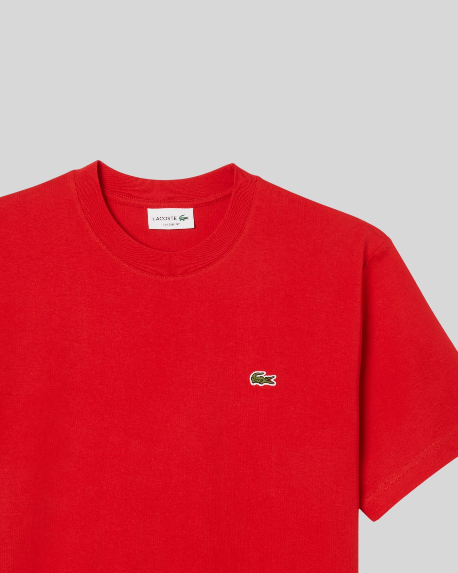 T-Shirt Classic Fit Rossa TH7318-00-240 Lacoste