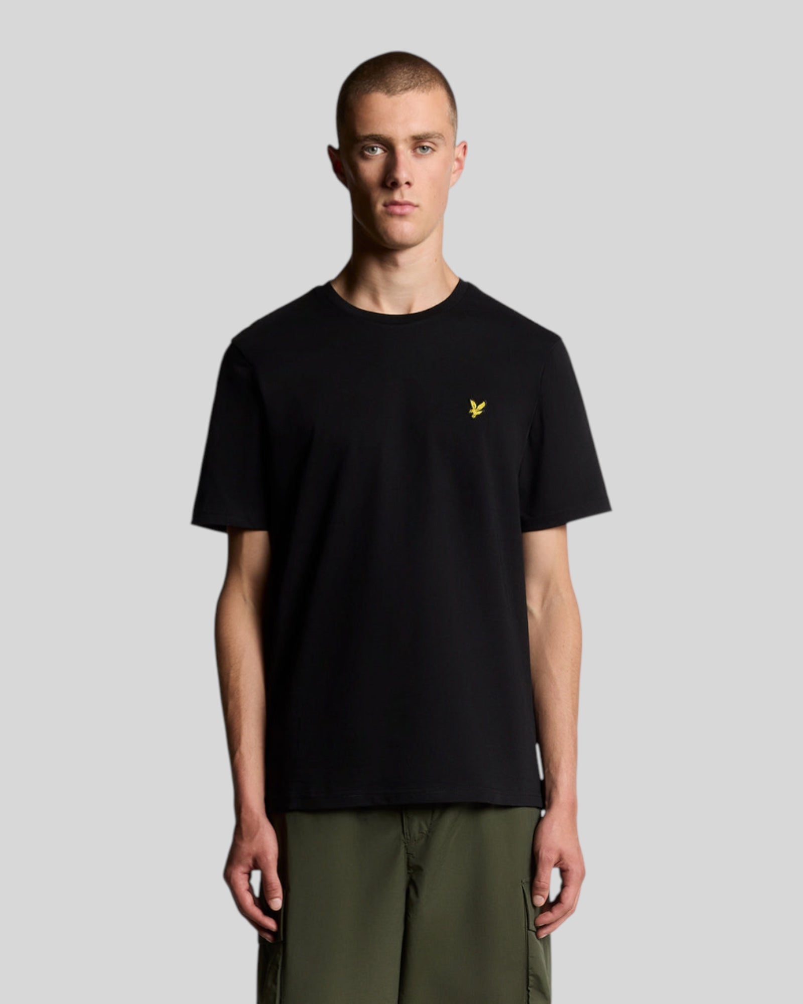 T-Shirt Plain Tee Nera TS400VOG Z865 Lyle & Scott