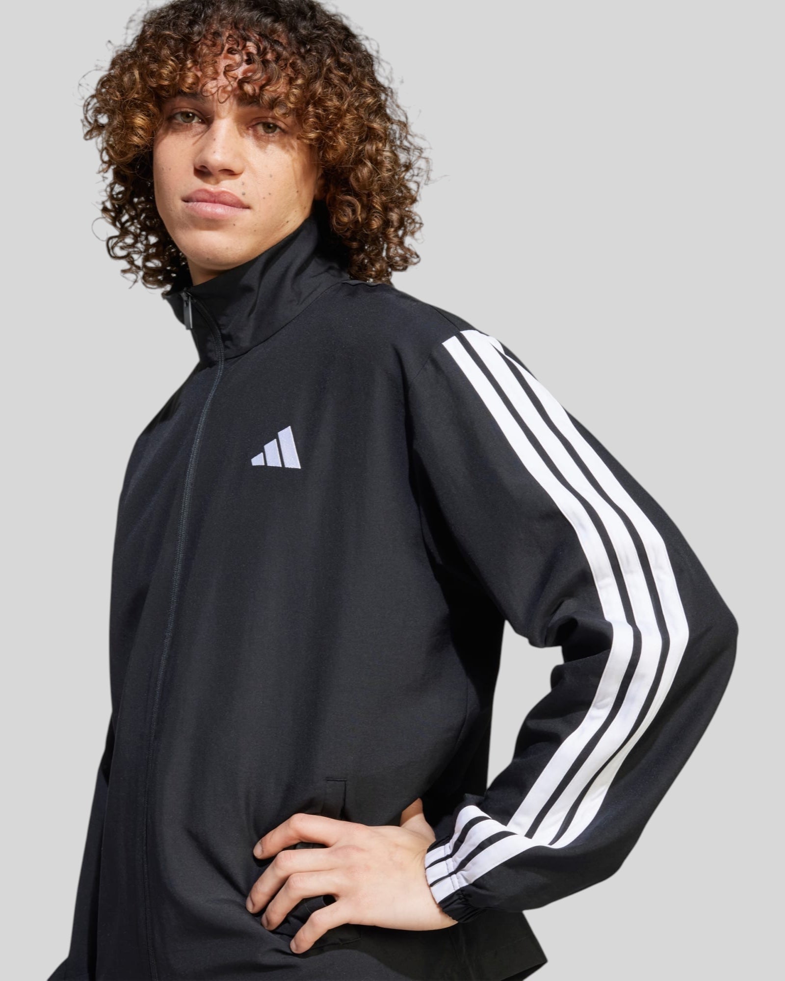 Tuta Completa 3 Stripes Wowen Nera JI8849