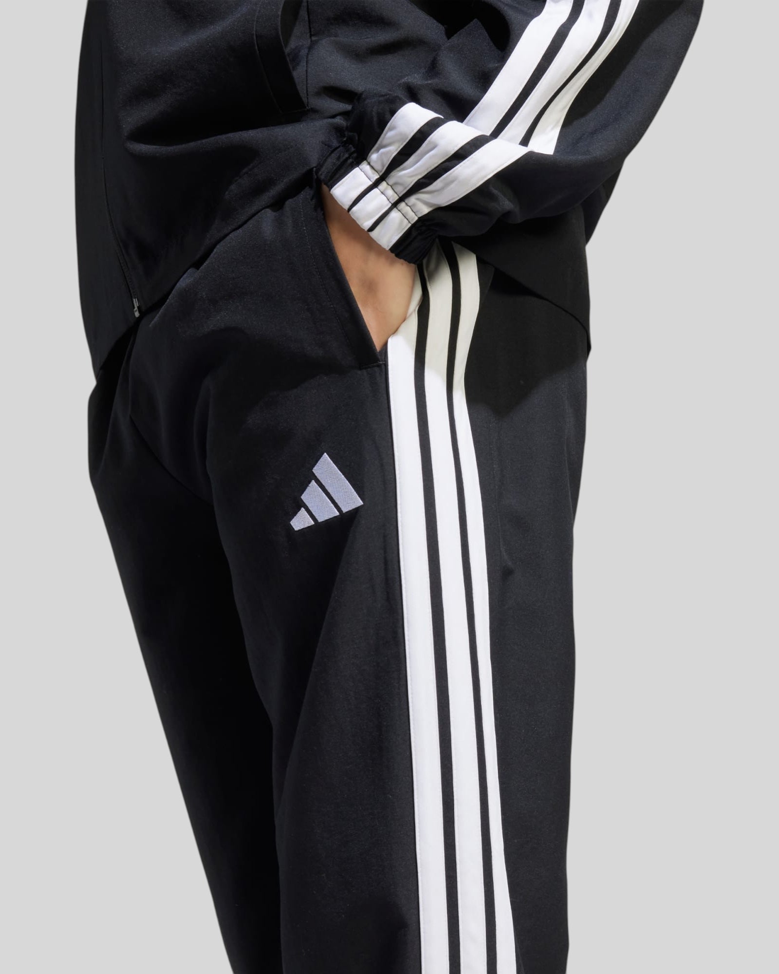 Tuta Completa 3 Stripes Wowen Nera JI8849
