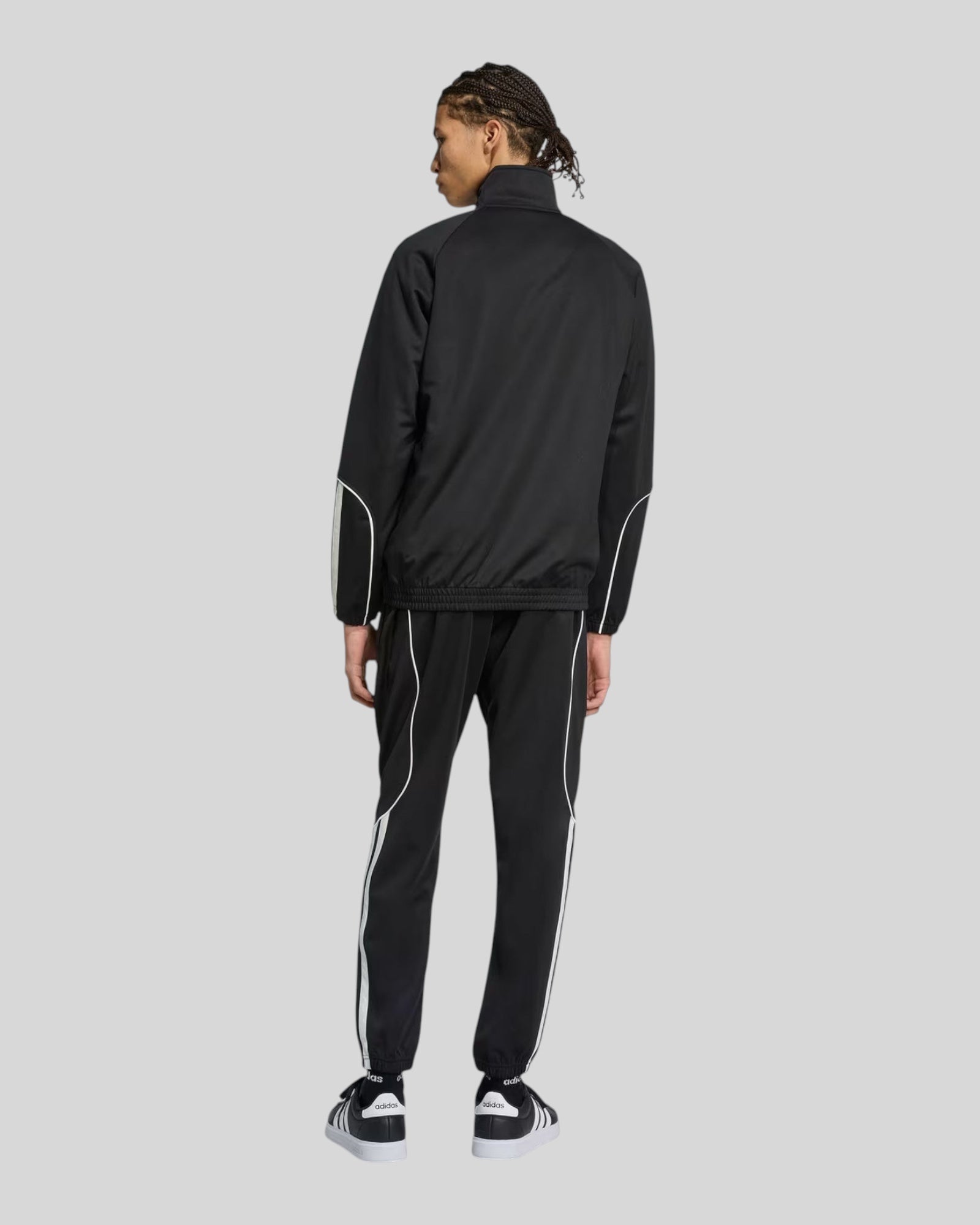 Tuta Completa 3 Stripes Stadium Track Suit Nero JN1817 Adidas