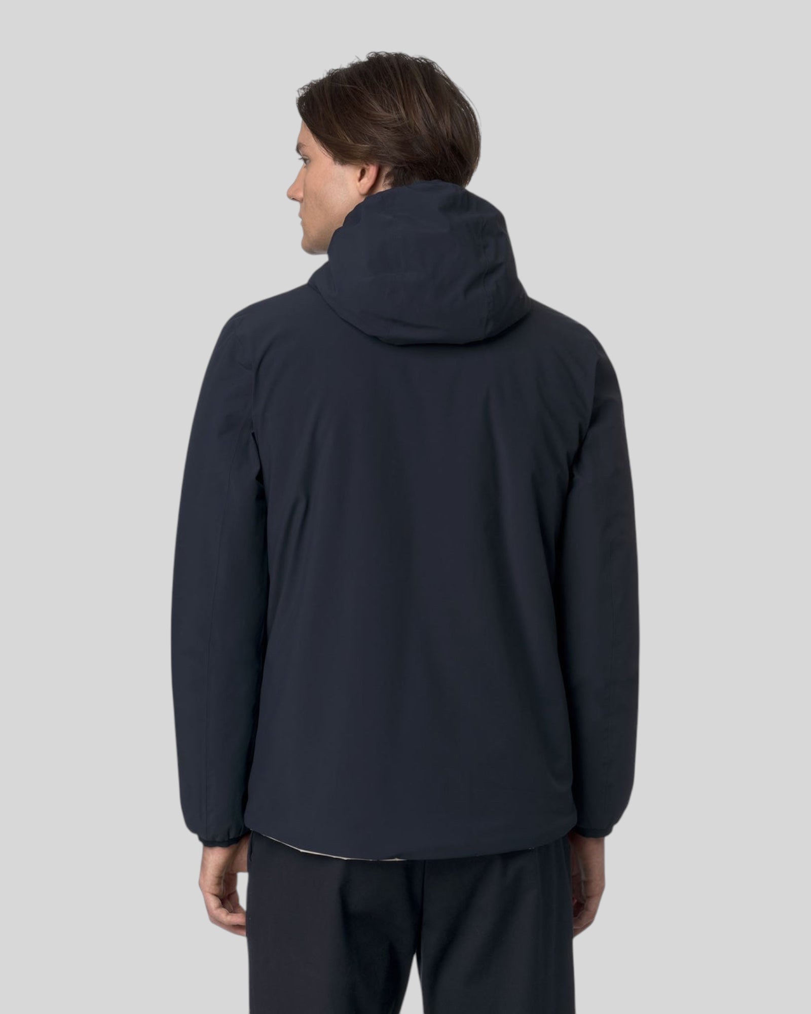 Giubbotto Reversibile Jack St Warm Double Blue Depth - Beige Cashmere K6128VW BBC K-WAY