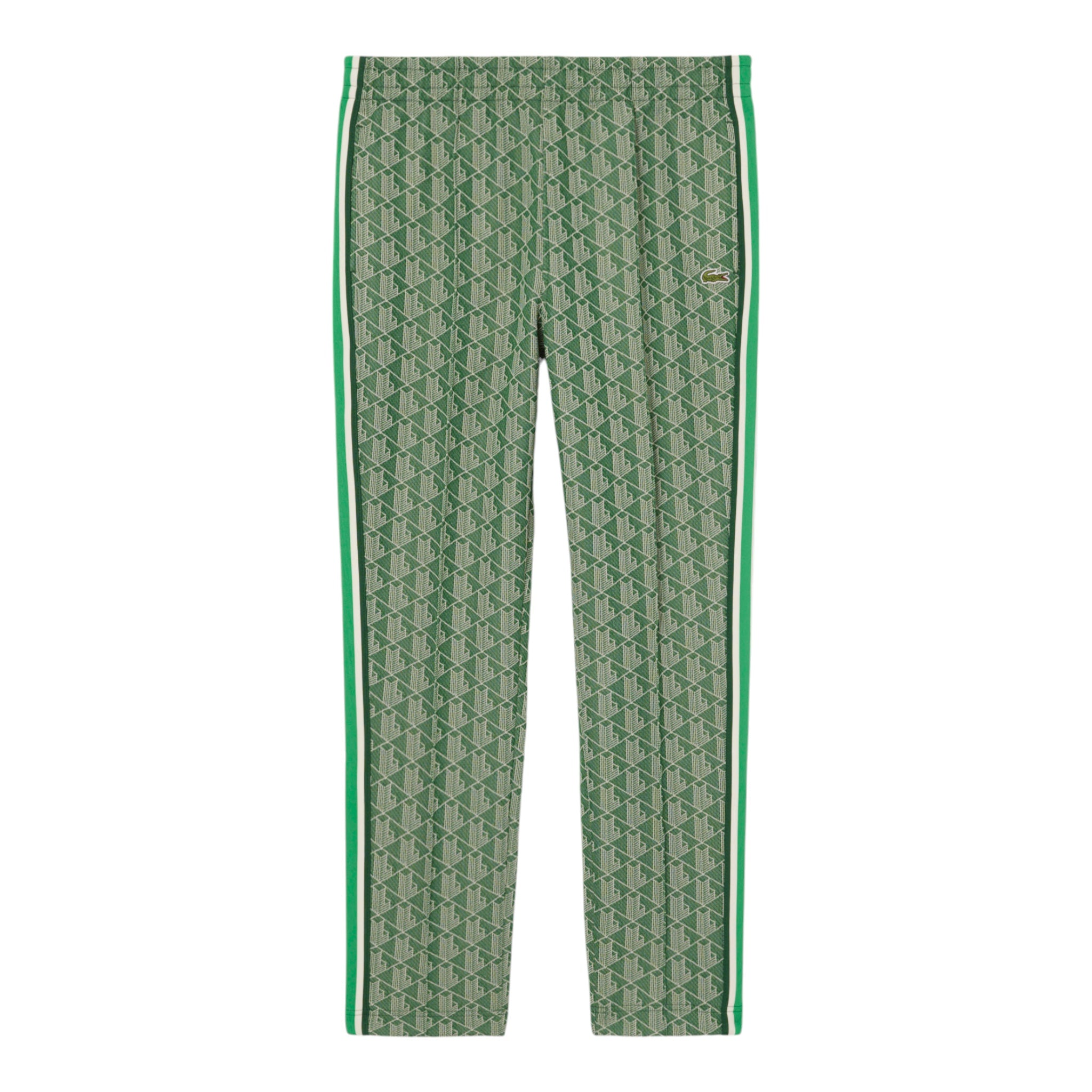 Paris Monogram Green Pants XH1440 00 HEI Lacoste