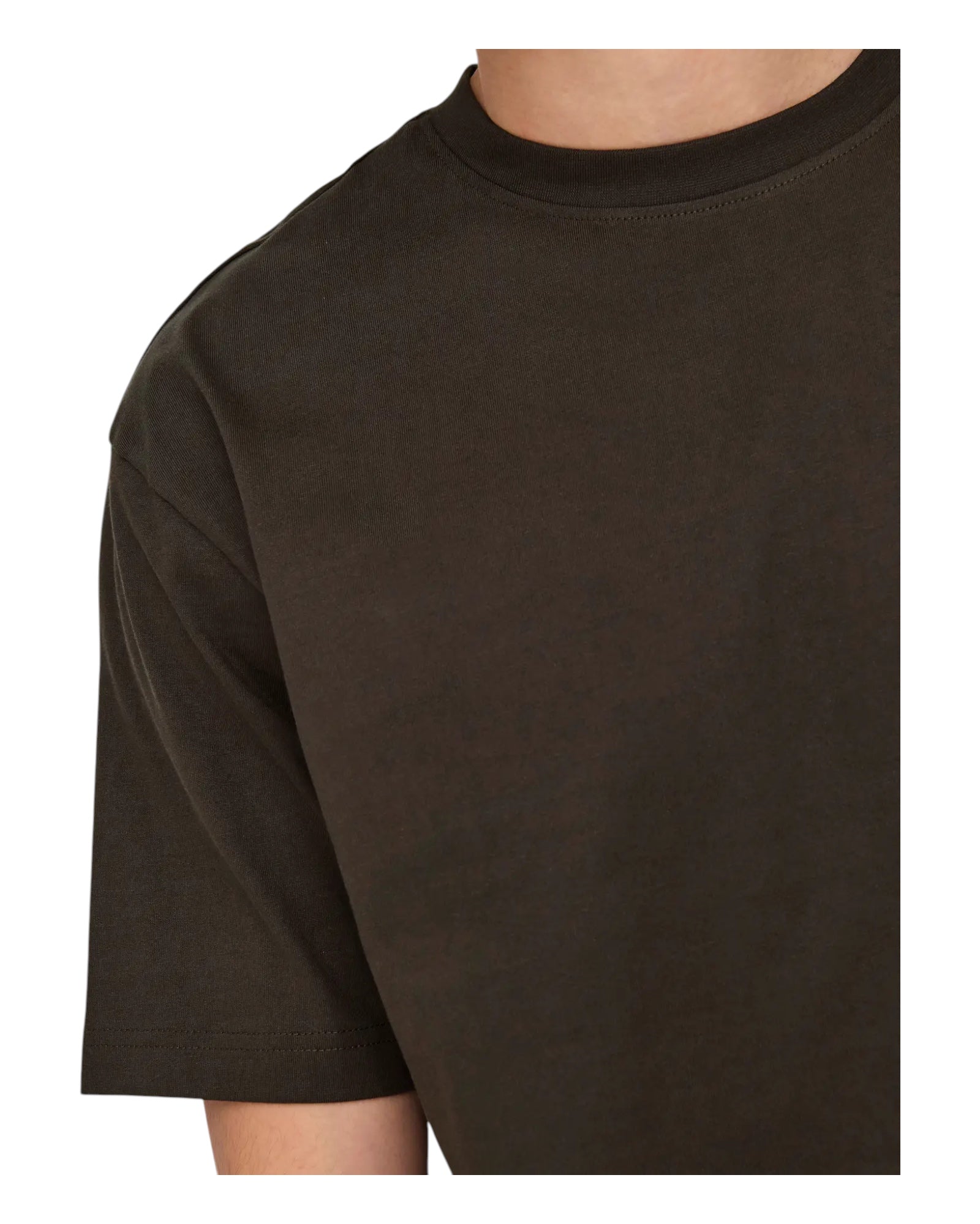 T-Shirt Basic Ons Fred Life Relaxed SS Tee Mulch 22022532