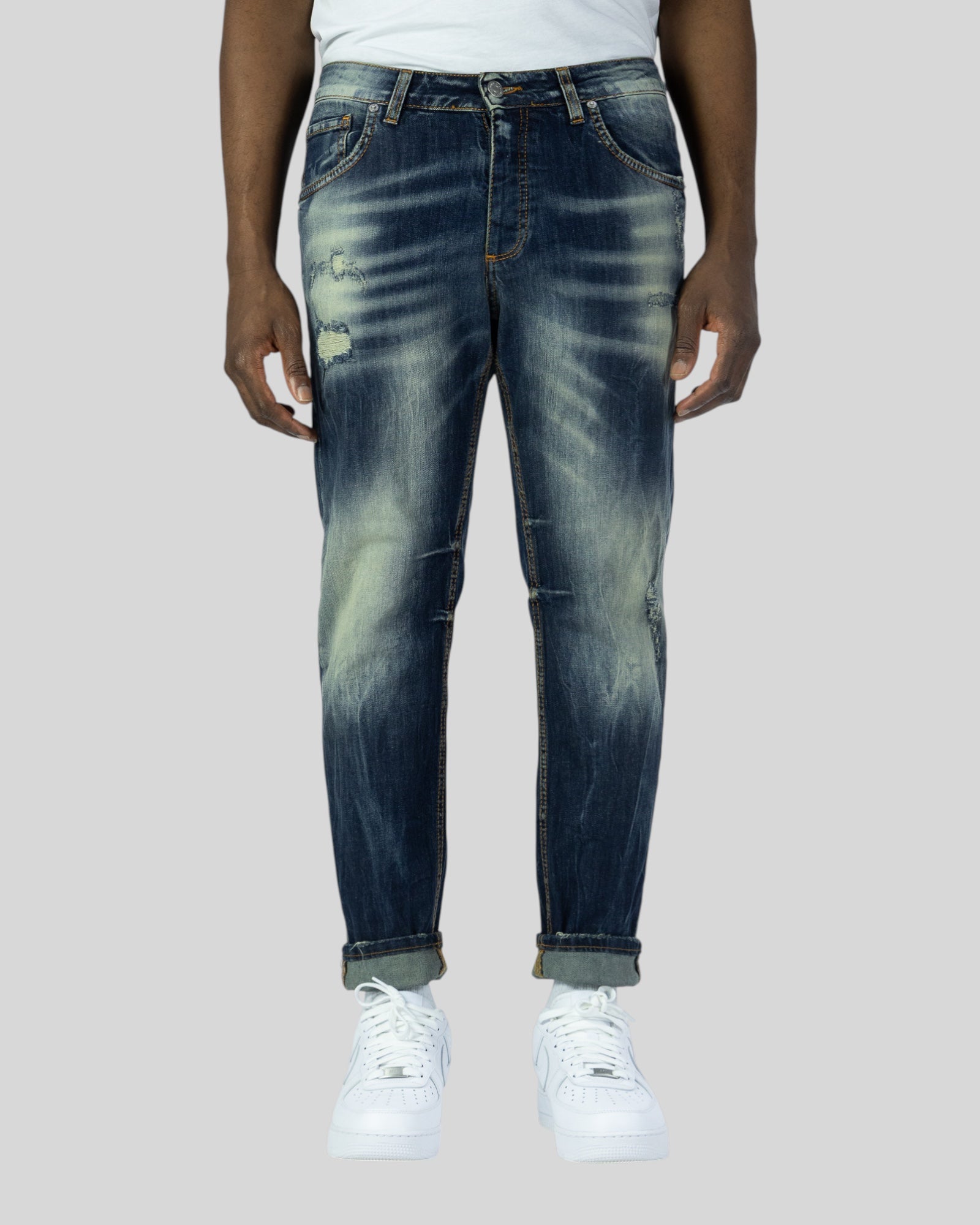 Jeans 5 Tasche Regular Fit New Woll 774B Soldier