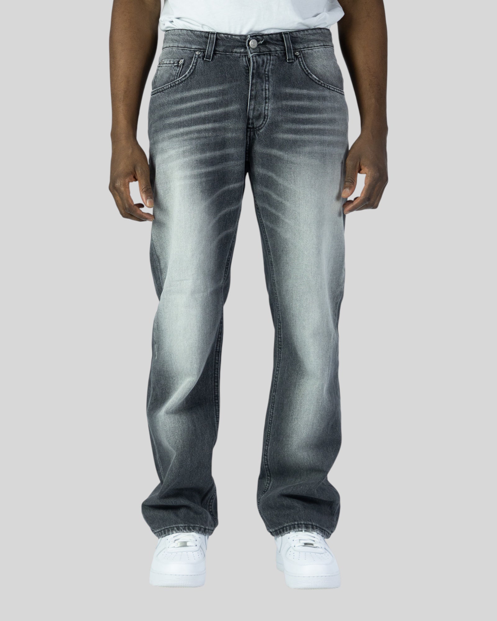 Jeans 5 Tasche Baggy Lav 635N Soldier