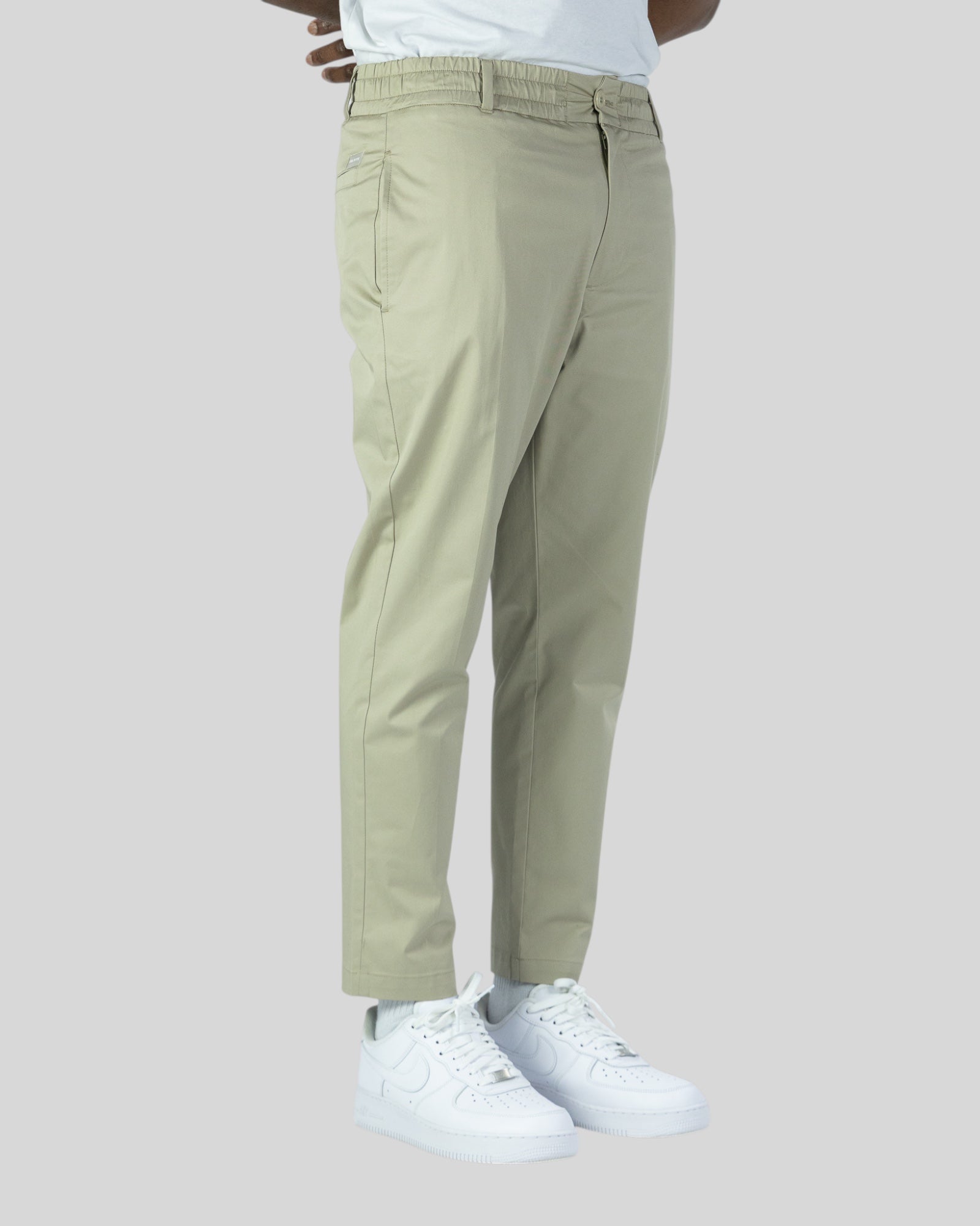 Pantaloni Con Elastico New Nain Sol-66 Beige Soldier