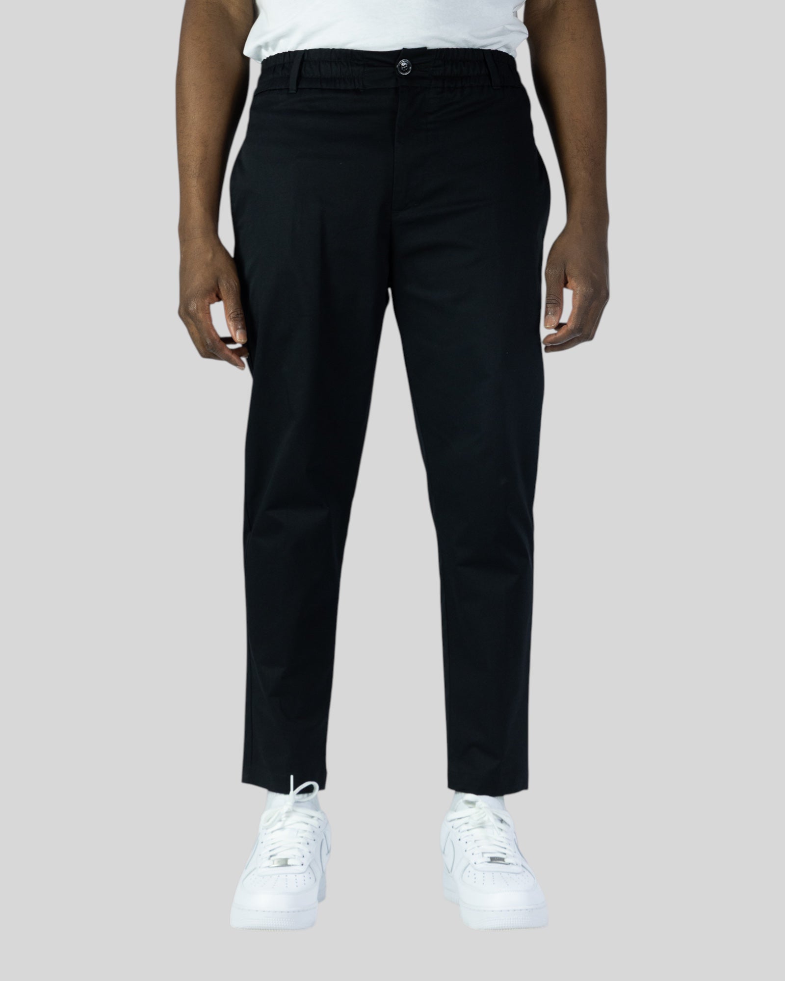 Pantaloni Con Elastico New Nain Sol-66 Nero Soldier