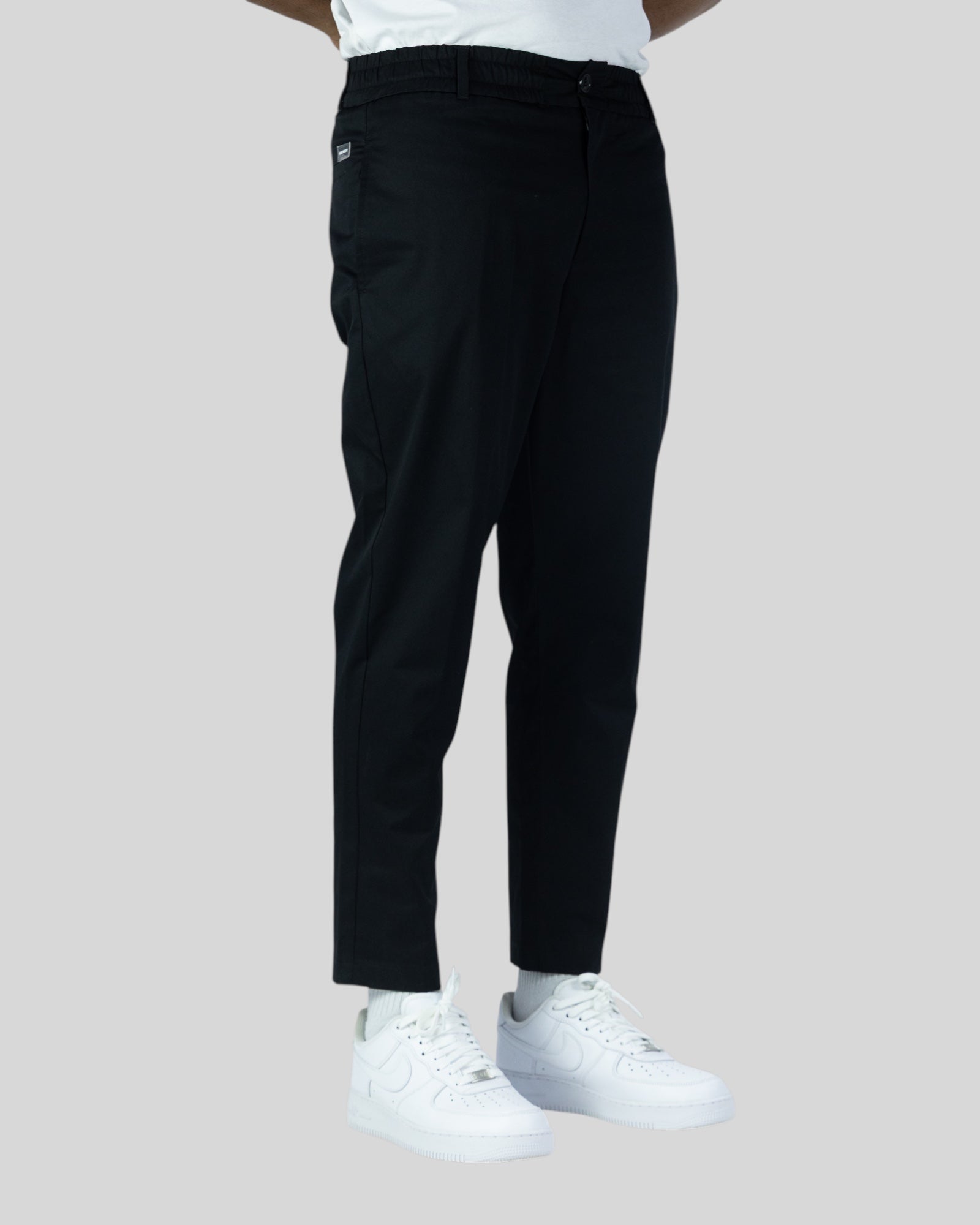 Pantaloni Con Elastico New Nain Sol-66 Nero Soldier