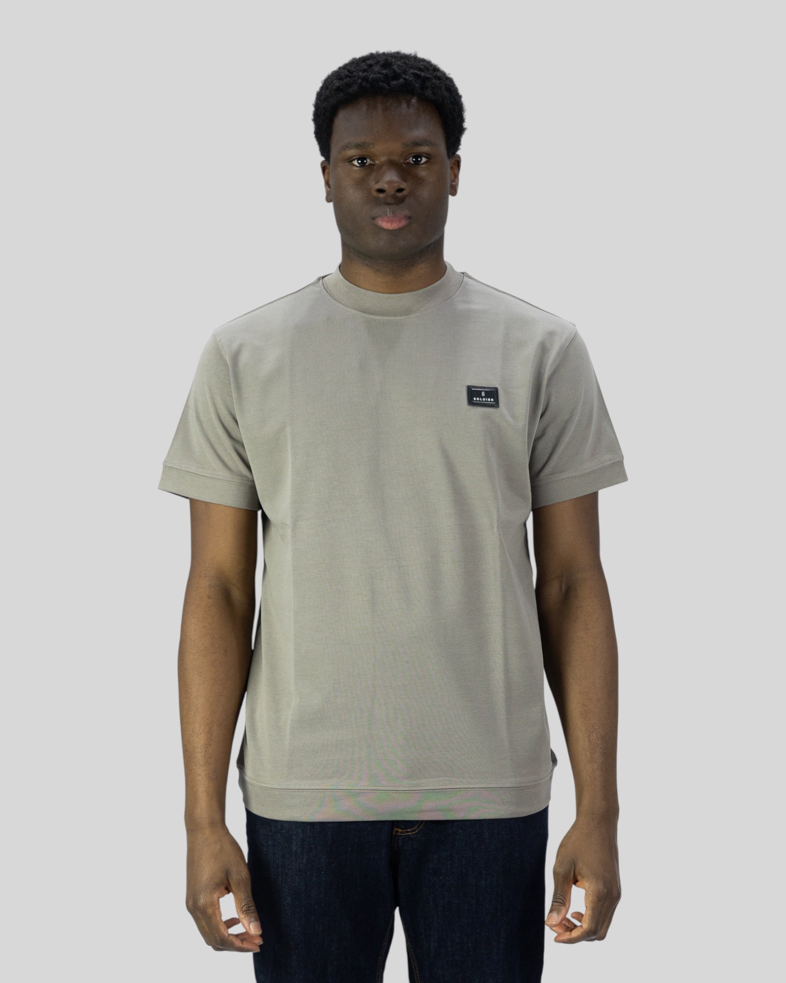 T-Shirt Patch Sol-33 Fango Soldier