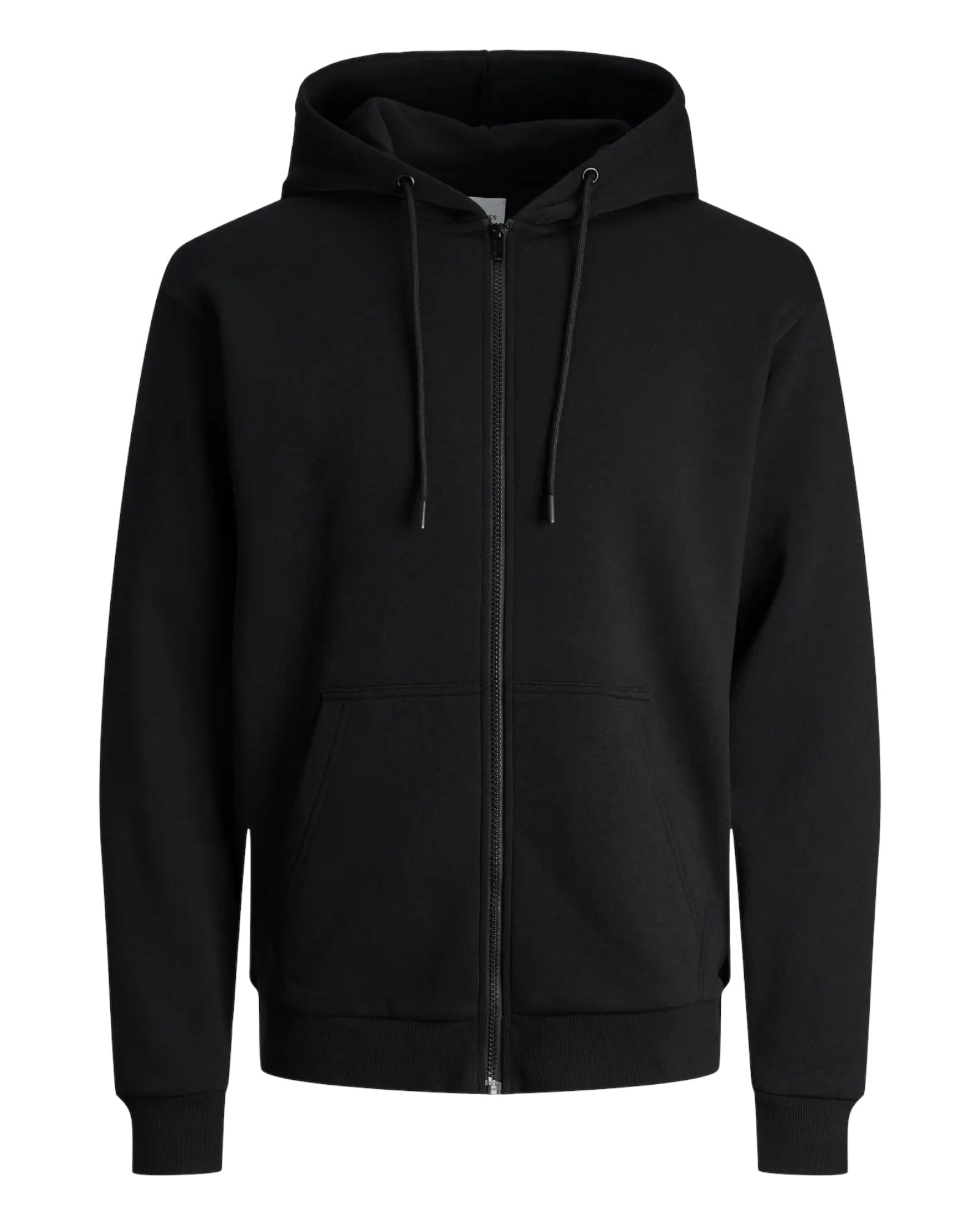 Felpa Con Cappuccio Jjbradley Sweat Zip Hoodie Nero 12249342 Jack & Jones