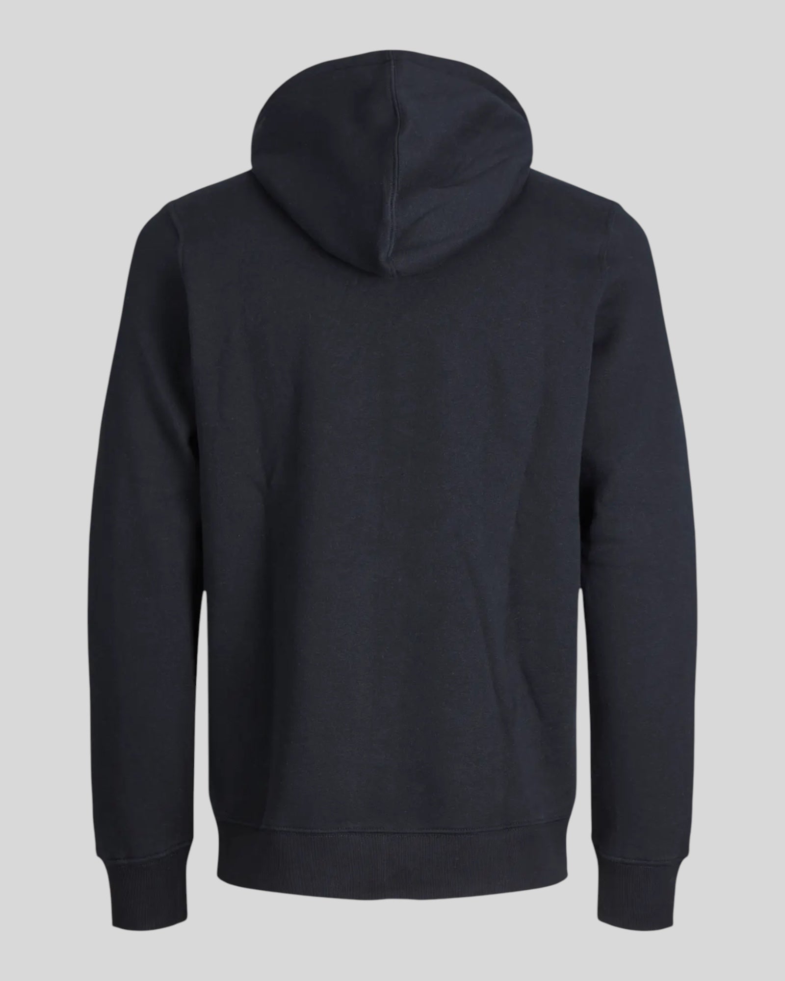 Felpa Con Cappuccio Jjbradley Sweat Zip Hoodie Nero 12249342 Jack & Jones