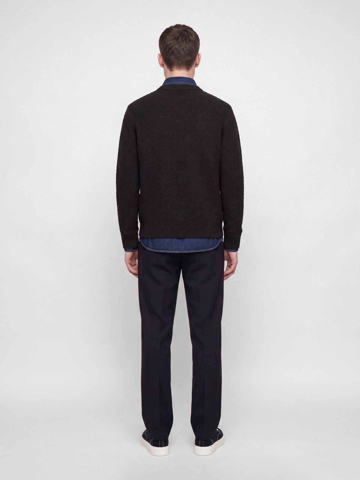 Maglione Jack & Jones JJBlake Knit Crew Neck Dark Grey Melange 12299084