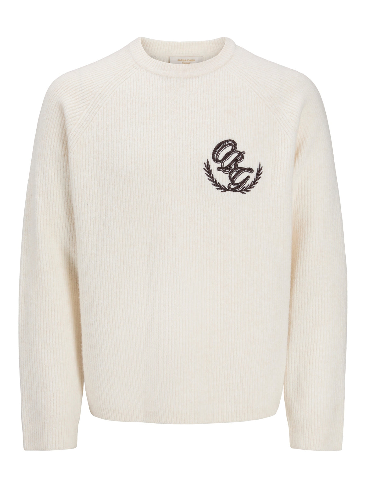 Maglione Jack & Jones Sea Salt Bianco 12305748