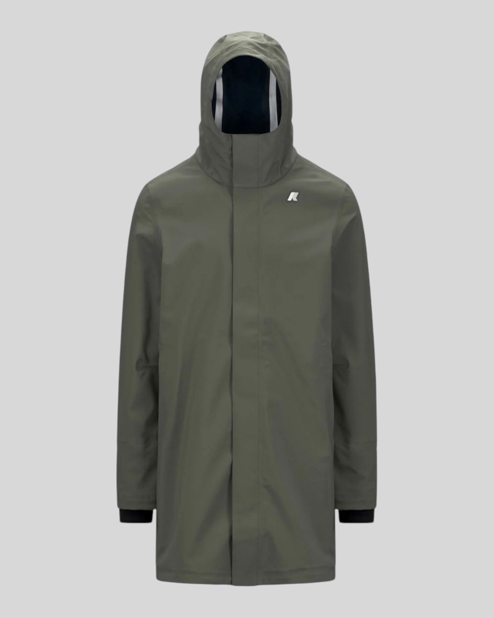 Giaccone Marlyn Bonded Medio Verde-Blue Depht K7126UW AF0 K-WAY