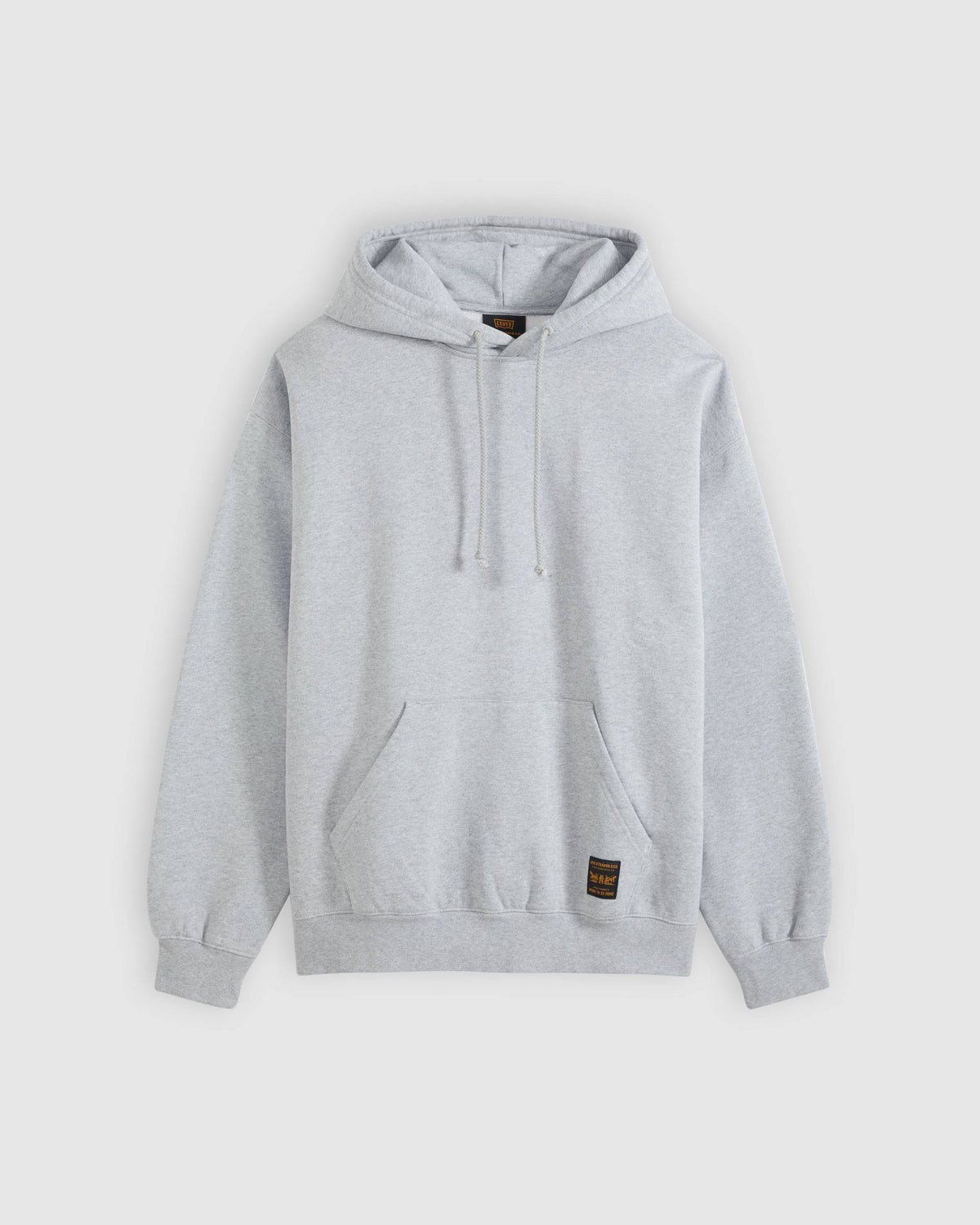 Felpa Levi's Workwear Pullover Hoodie Silver Heather Gray 0084Q0002