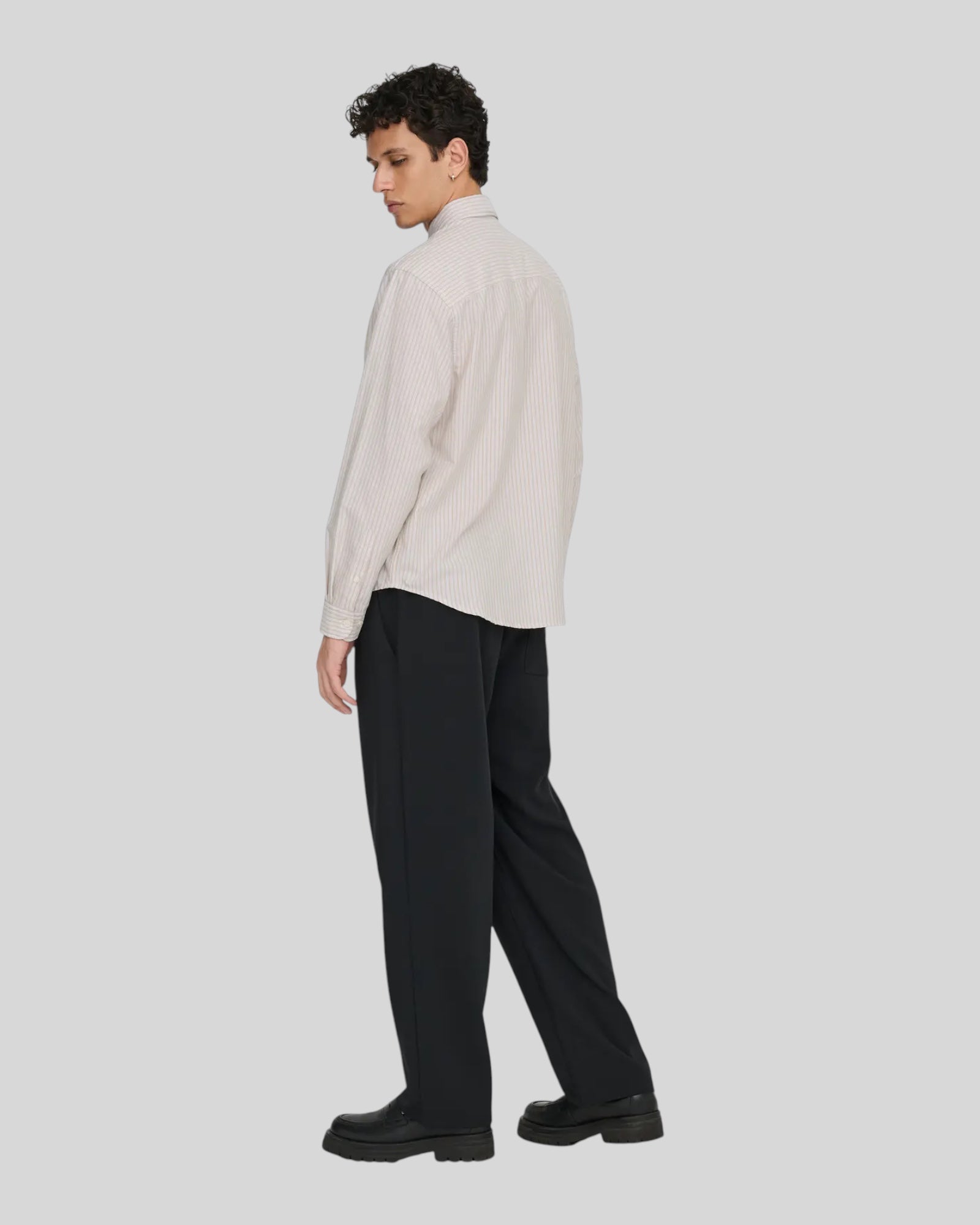 Camicia Maniche Lunghe Onsgiorgio Relaxed 005 Twill Bianco 22036696 Only & Sons