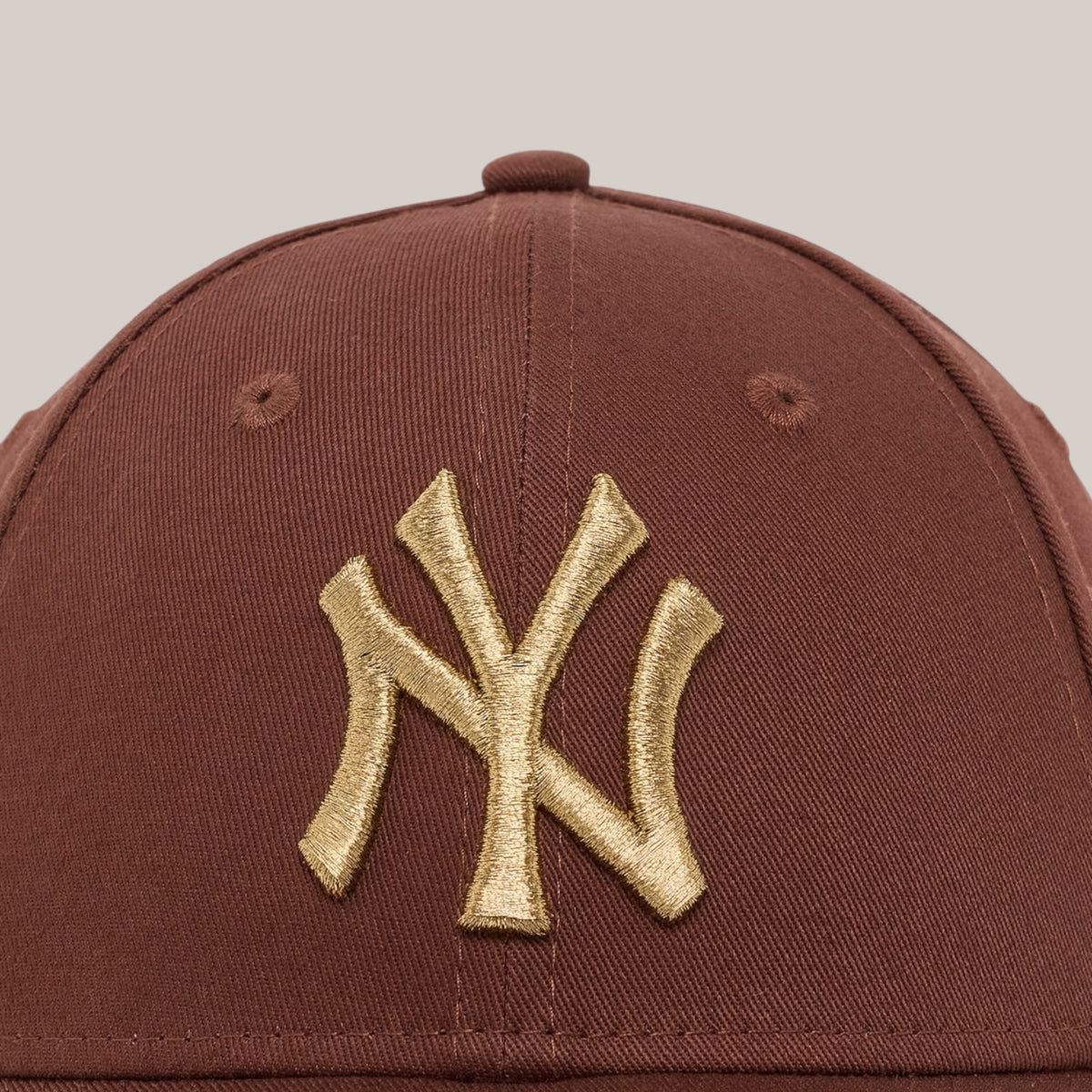 New Era New York Yankees MLB Metallic 9FORTY Marrone 60915780
