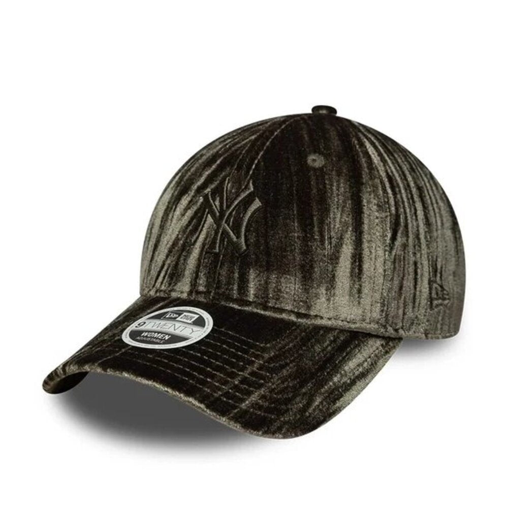 Cappello con Visiera New Era New York Yankees 9TWENTY Velour Verde Scuro – 60915849