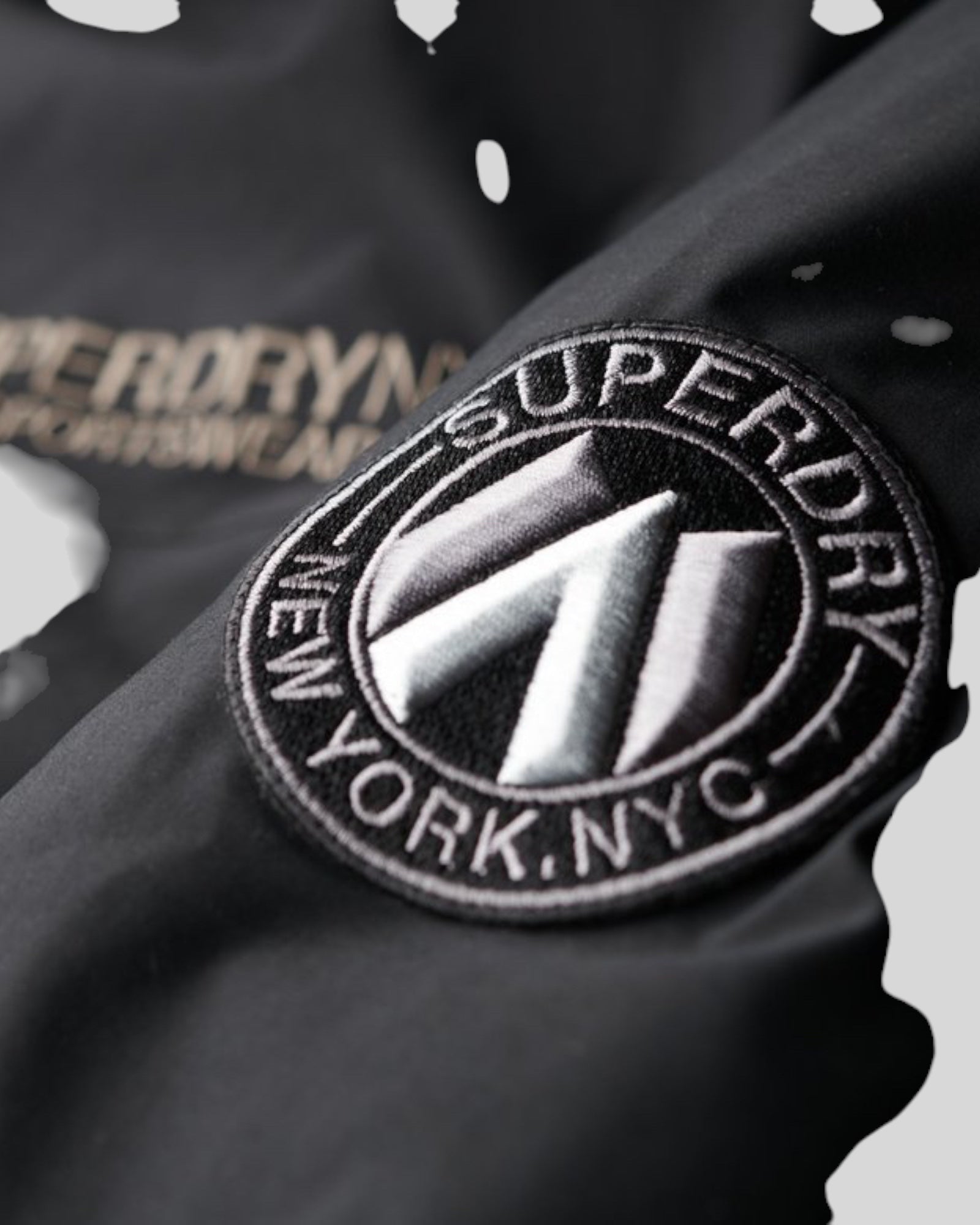 Giubbotto Bomber Imbottito City Padded Jacket Nero M5011908A 02A Superdry