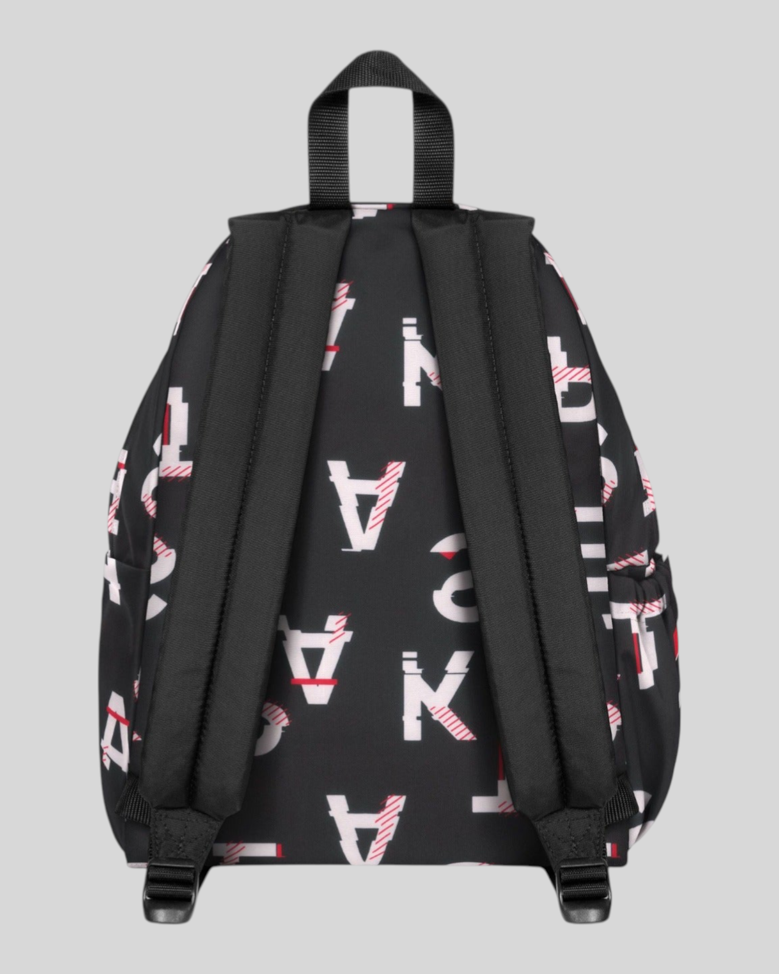 Unisex Padded Zip Backpack Black/White EK0A5B74 Eastpack