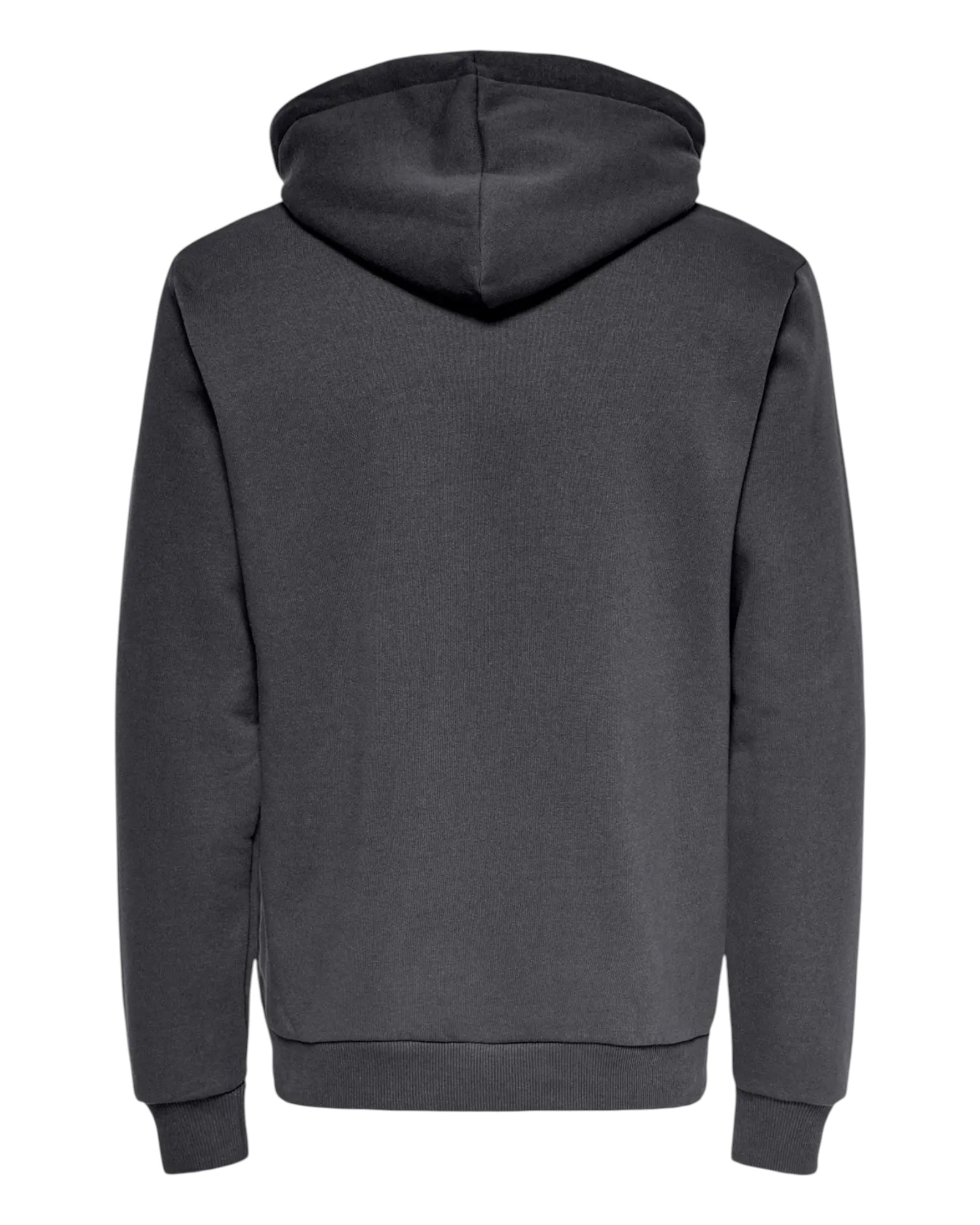 Felpa Con Cappuccio Basic Onsceres Hoodie Sweat Grey Pinstripe 22018685 Only & Sons