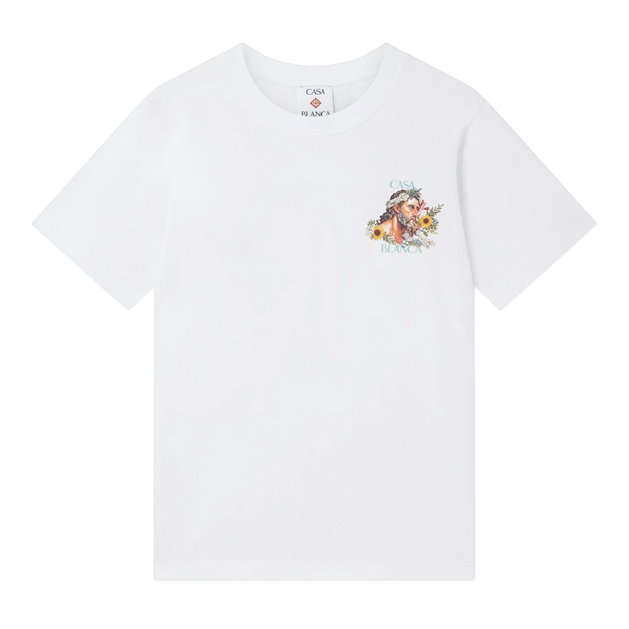 T-Shirt Celebration Du Sport Printed Bianca MPS25JTS00101 Casablanca