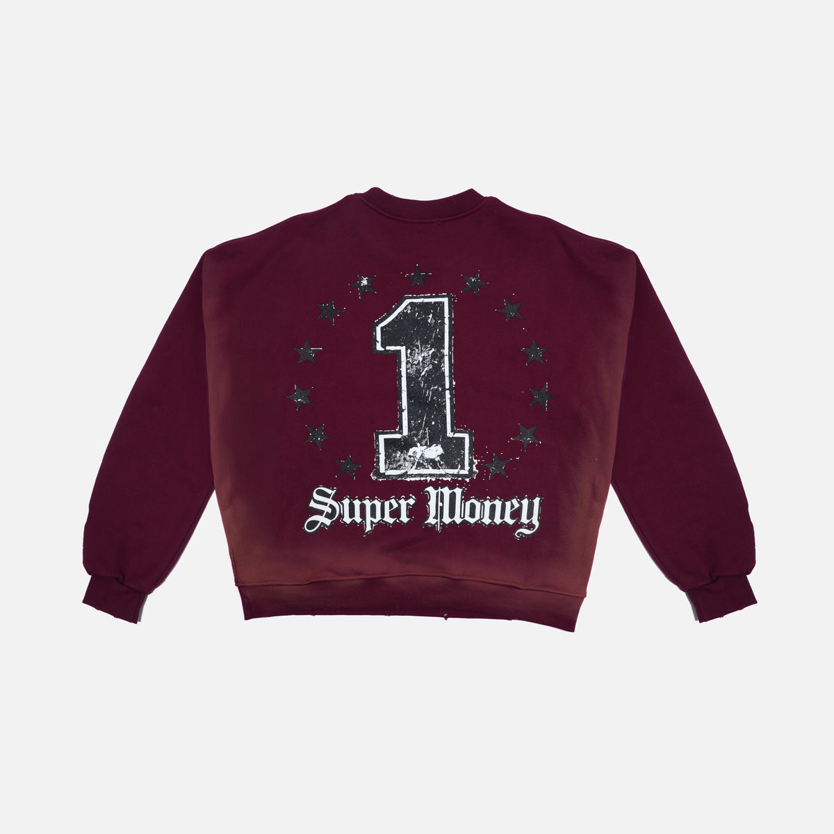 Felpa Girocollo Uomo Art Super Money Simply Hoodie Grillz Blood ART. GRILLZ BLACK VERSION SIMPLY HOODIE COL: BLOOD