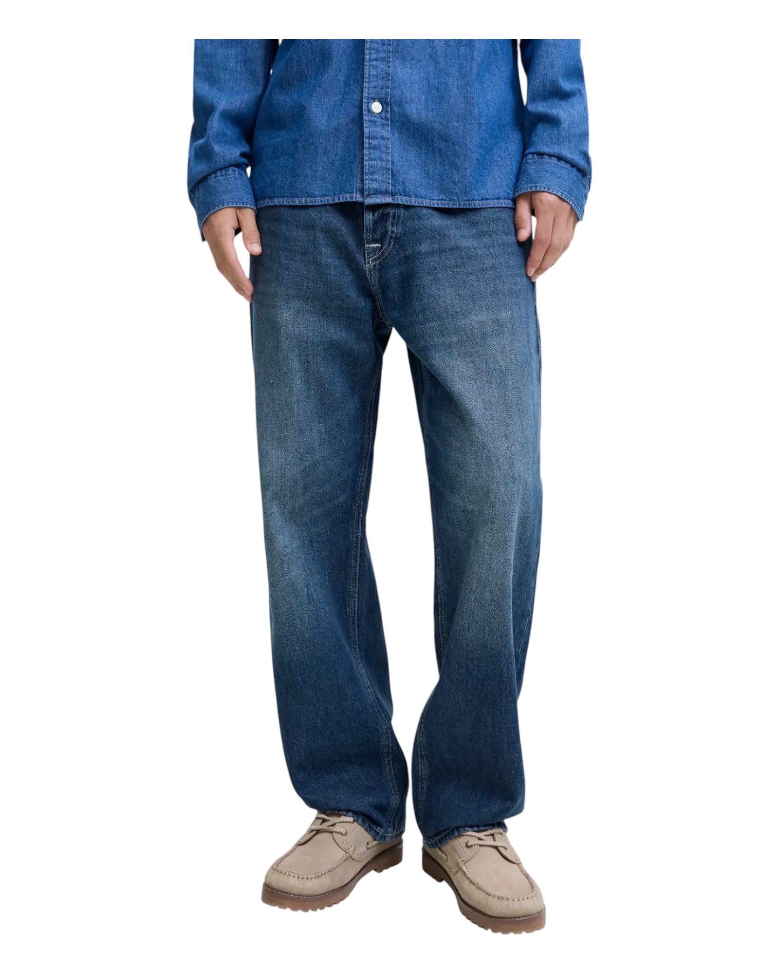 Jeans 5 Tasche Jjeddie 769 Blue Denim 12278114 Jack & Jones