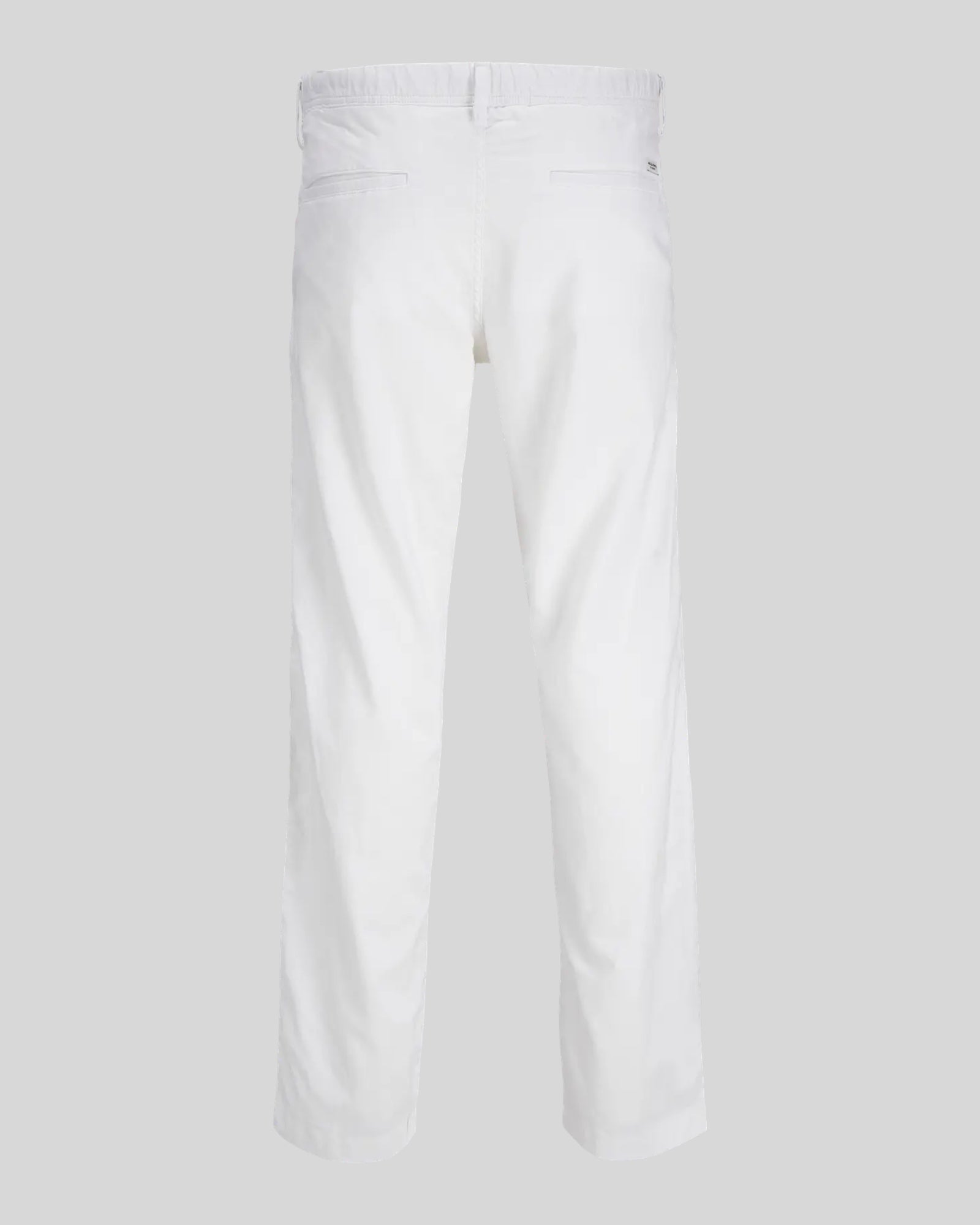 Pantaloni In Misto Lino Jpstkane Jogger Bianco 12274977 Jack & Jones