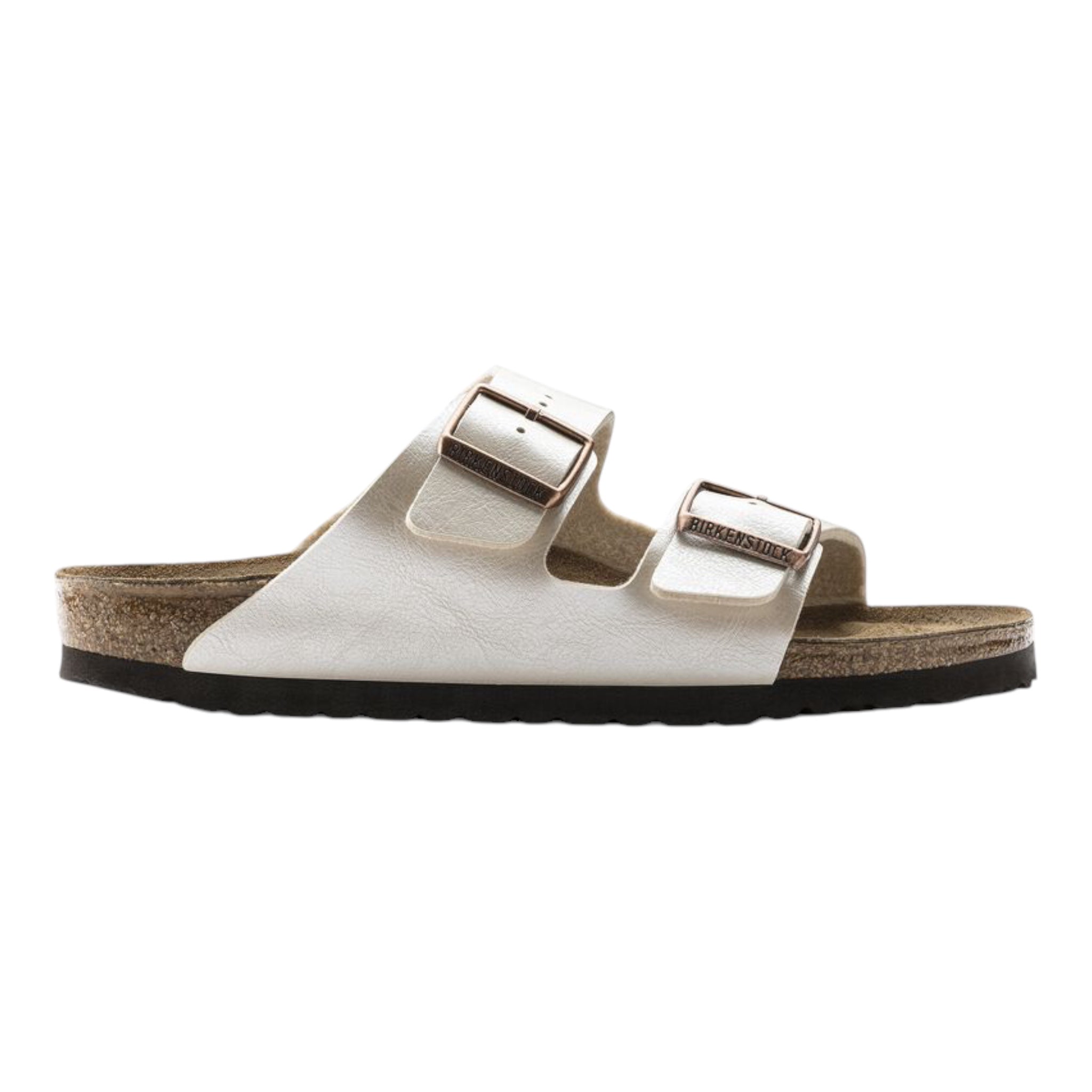 Arizona Donna Mirko-Flor Graceful Pearl White 1009921 Birkenstock